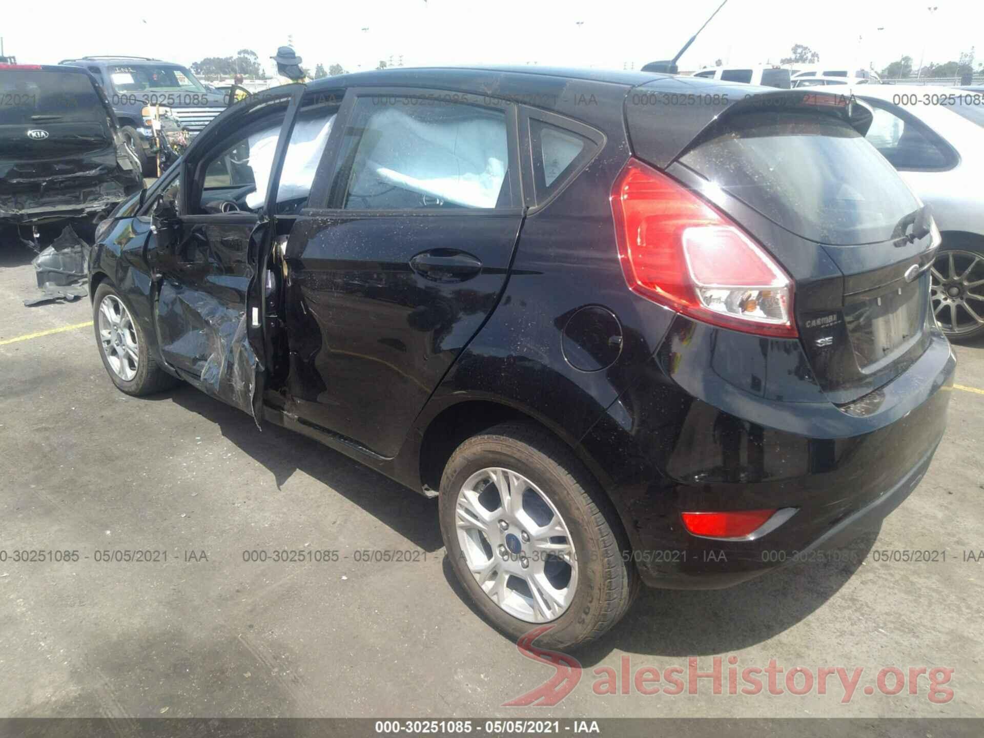 3FADP4EJXGM107883 2016 FORD FIESTA