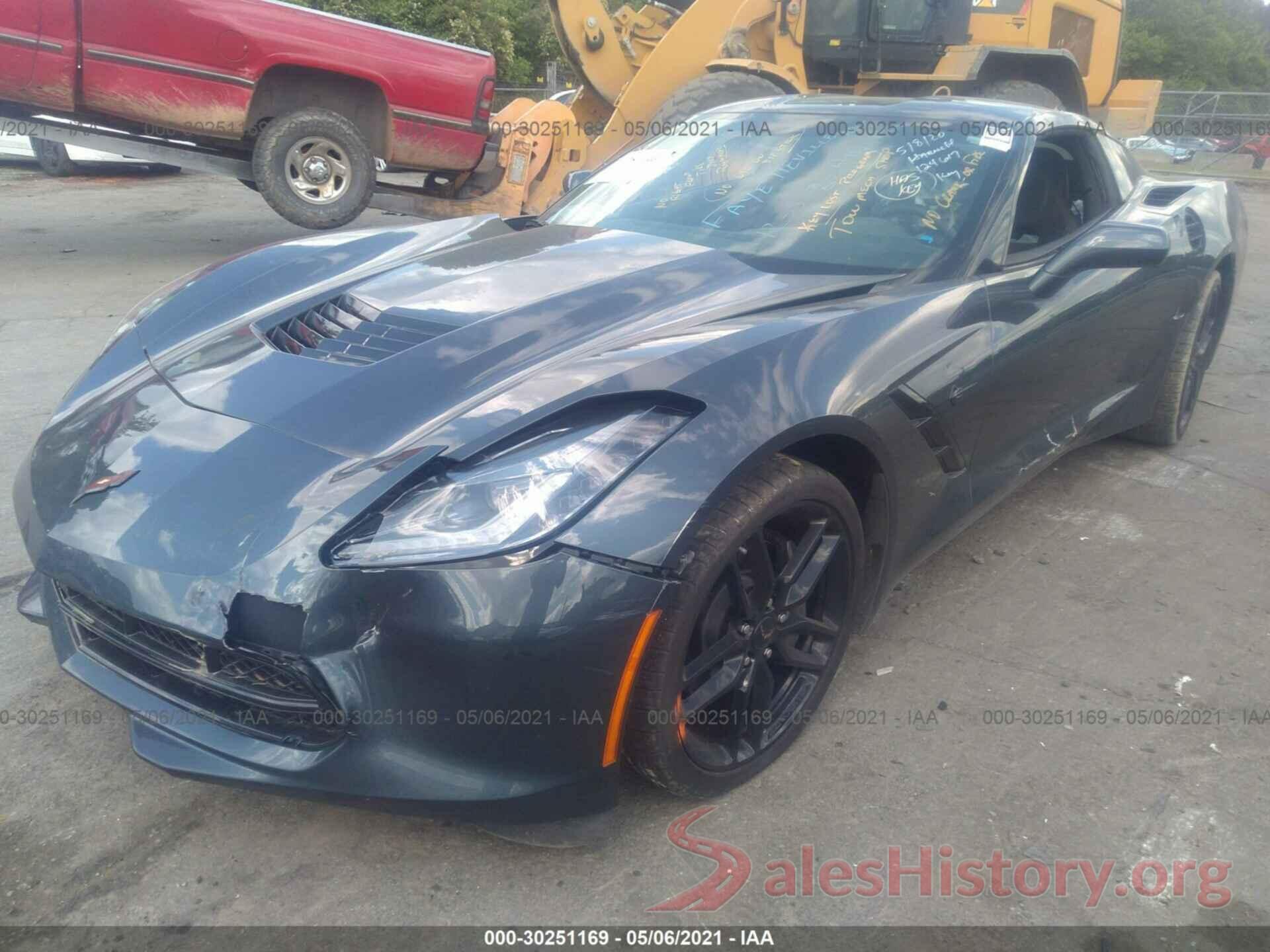 1G1YB2D73K5124617 2019 CHEVROLET CORVETTE