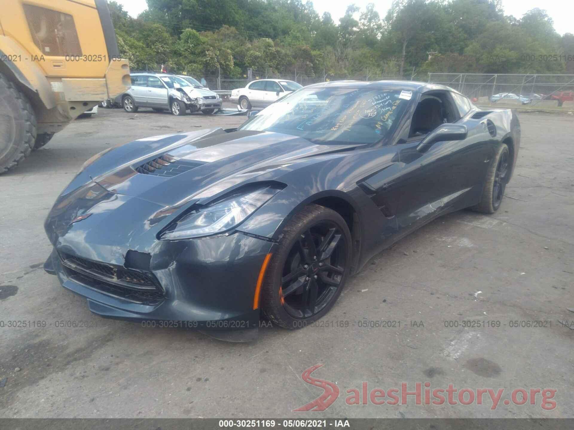 1G1YB2D73K5124617 2019 CHEVROLET CORVETTE