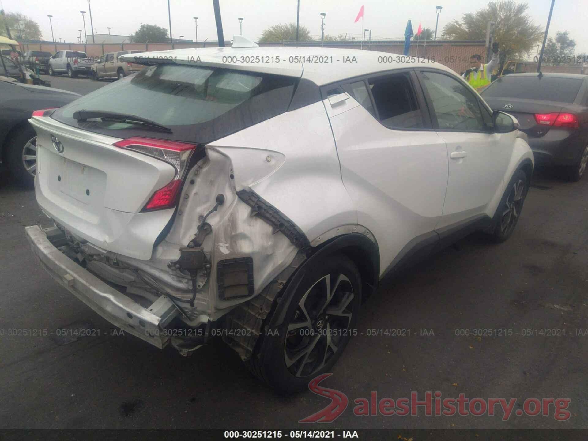 NMTKHMBX6JR059697 2018 TOYOTA C-HR