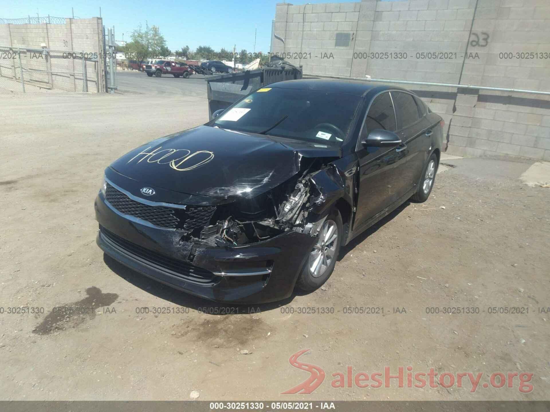 5XXGT4L30GG092397 2016 KIA OPTIMA