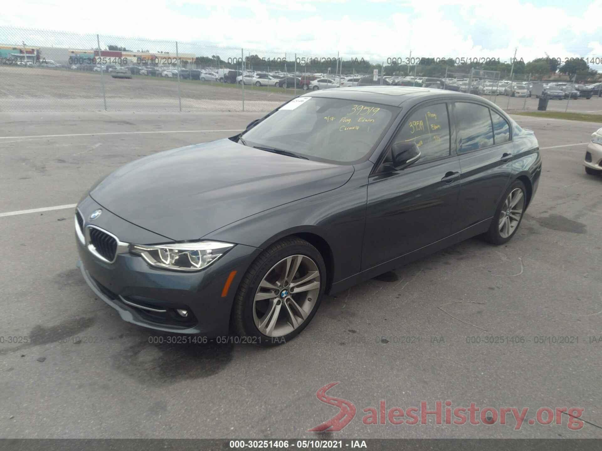 WBA8E9G57GNT83391 2016 BMW 3 SERIES