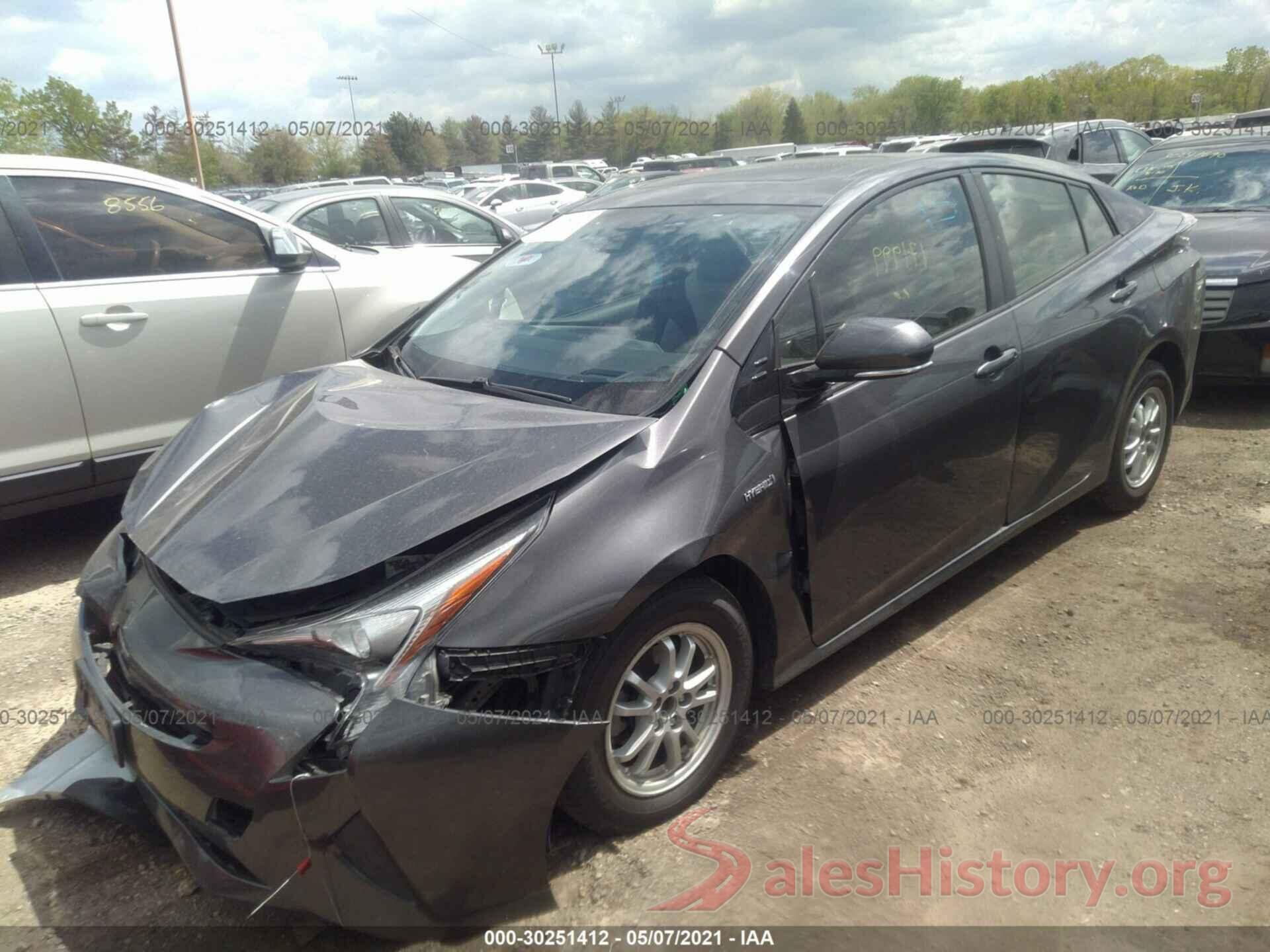 JTDKARFU4G3513054 2016 TOYOTA PRIUS