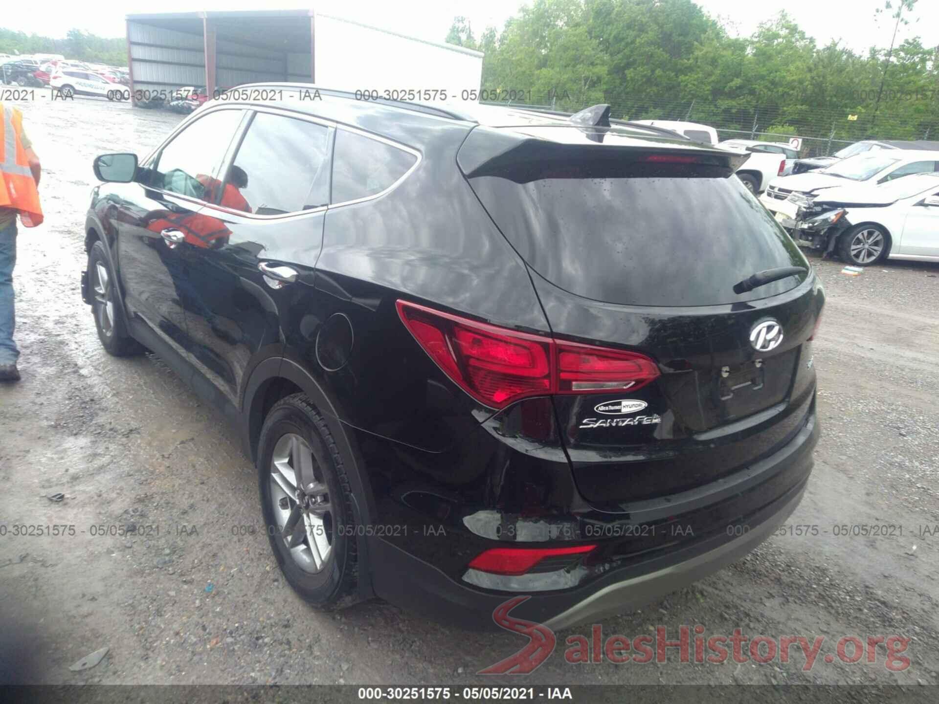 5NMZU3LB2JH061913 2018 HYUNDAI SANTA FE SPORT