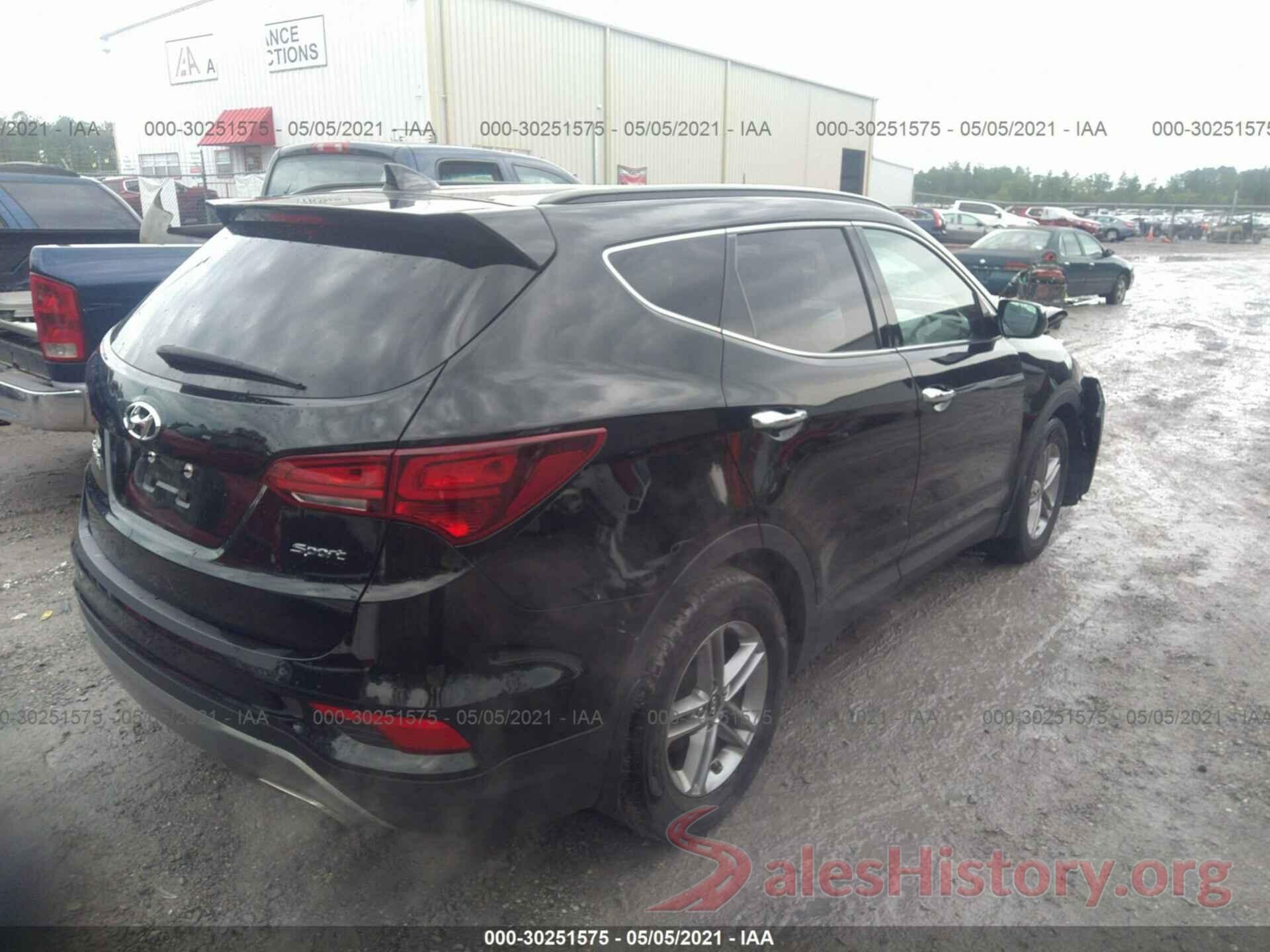 5NMZU3LB2JH061913 2018 HYUNDAI SANTA FE SPORT