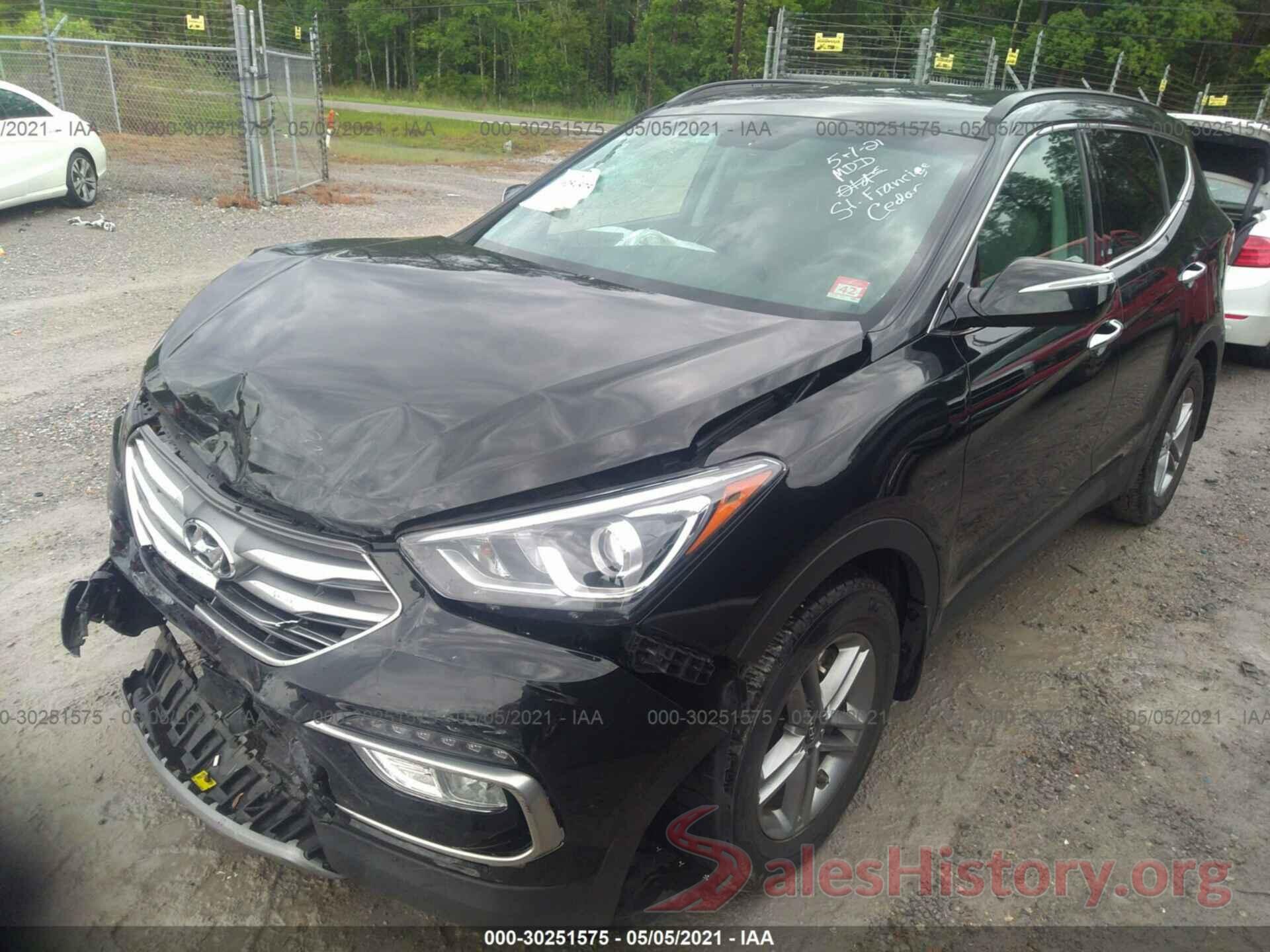 5NMZU3LB2JH061913 2018 HYUNDAI SANTA FE SPORT