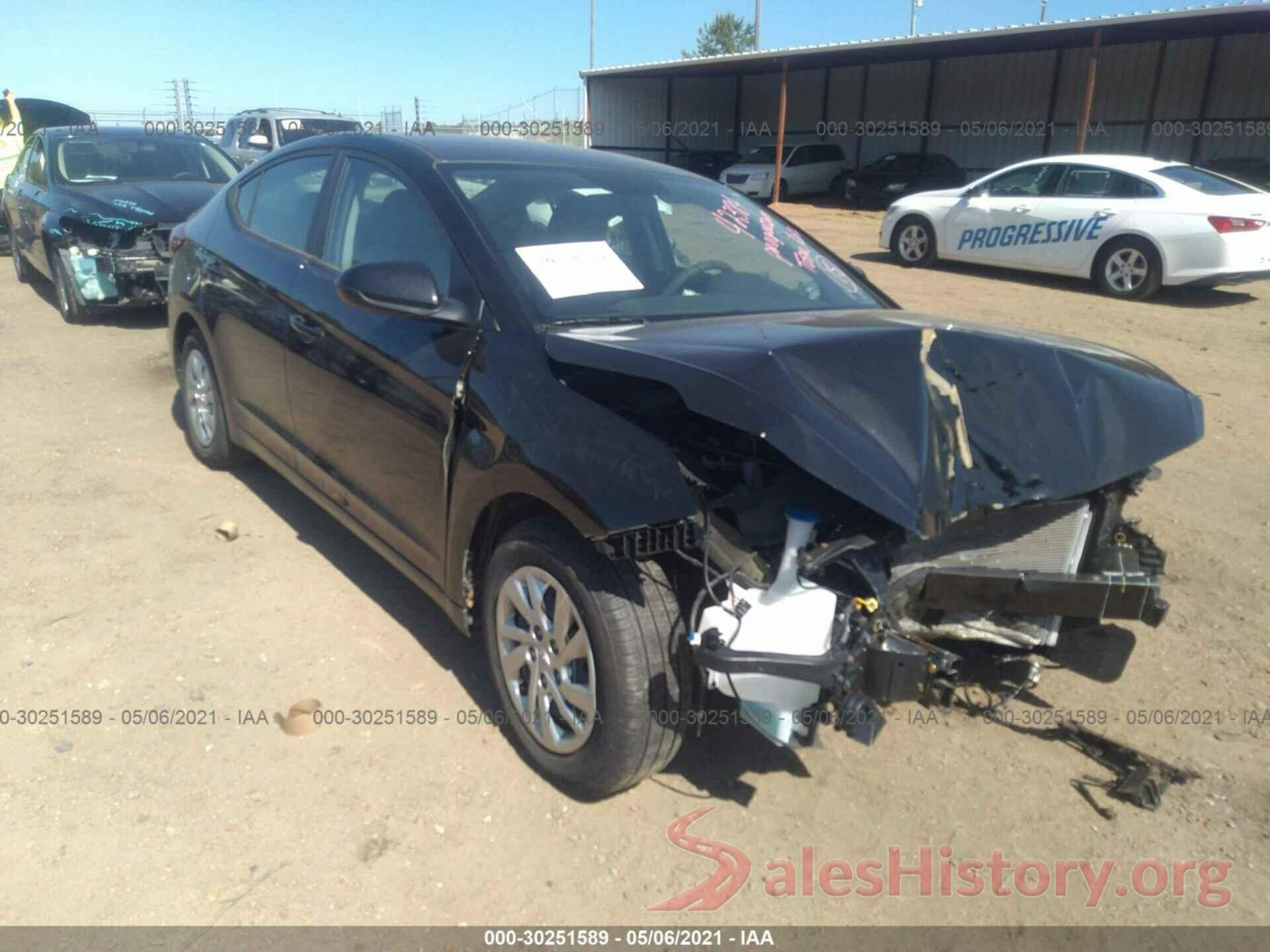 KMHD74LFXKU849516 2019 HYUNDAI ELANTRA