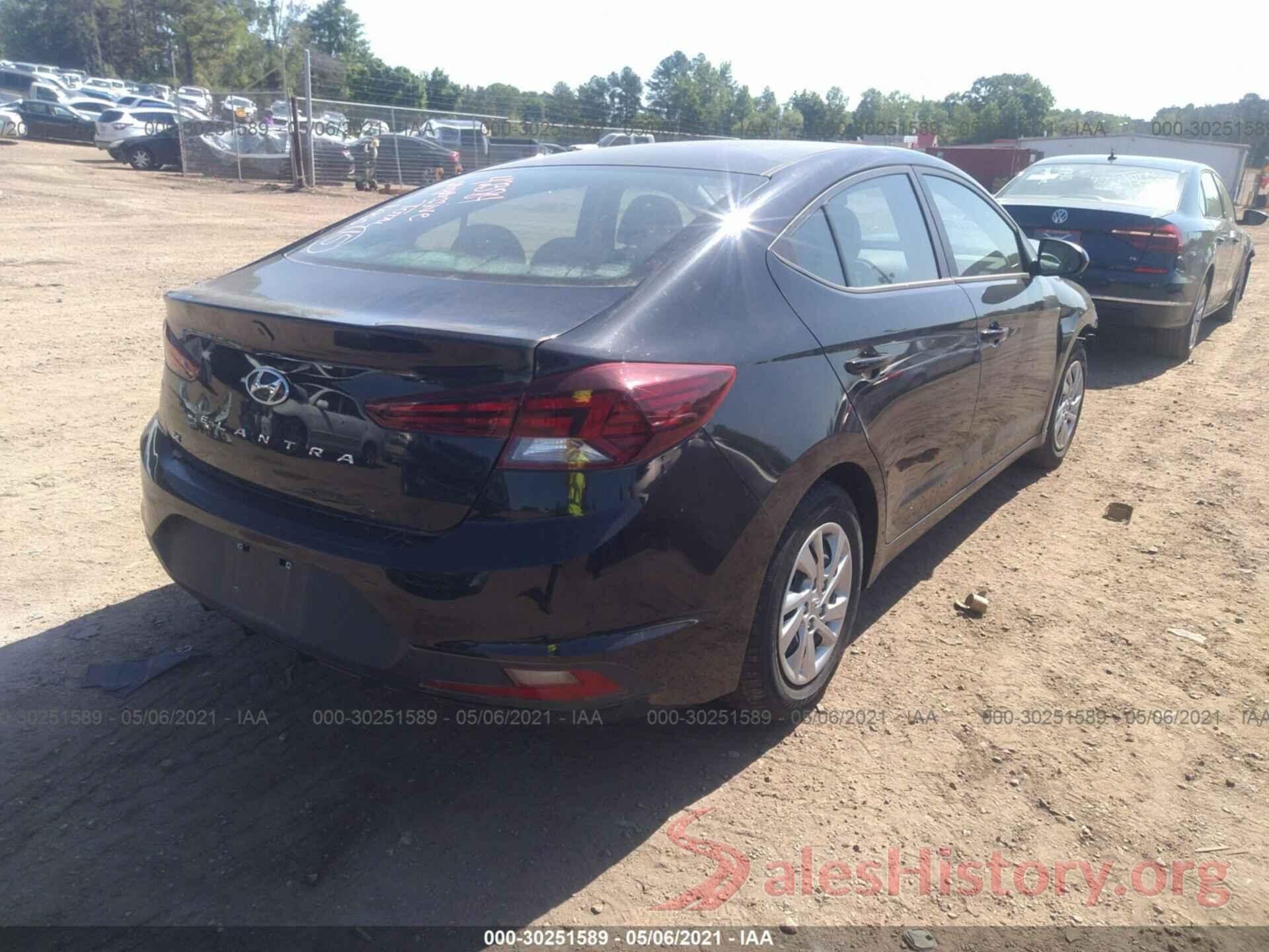 KMHD74LFXKU849516 2019 HYUNDAI ELANTRA