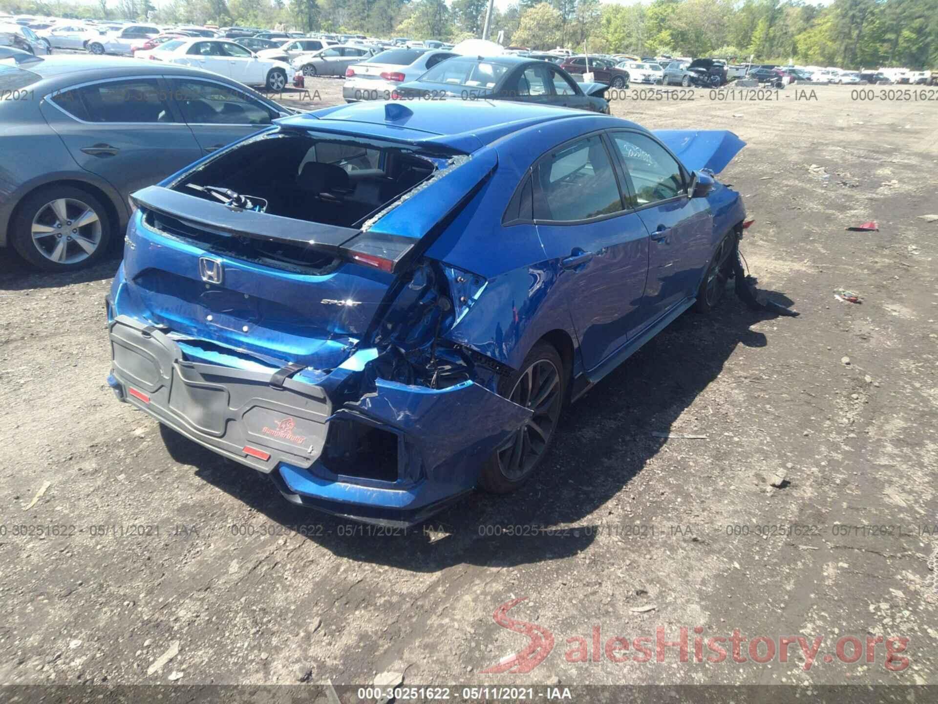 SHHFK7H42LU417919 2020 HONDA CIVIC HATCHBACK