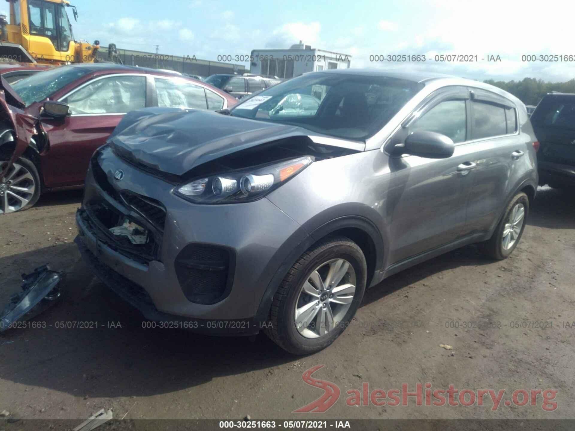 KNDPM3AC8J7380341 2018 KIA SPORTAGE