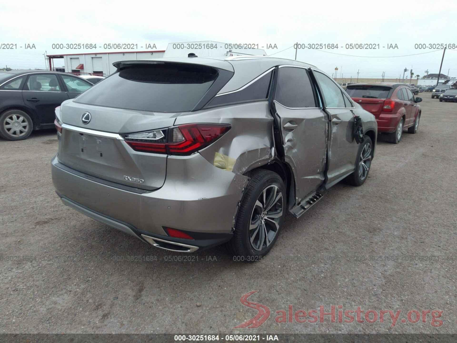 2T2HZMAA5LC170769 2020 LEXUS RX