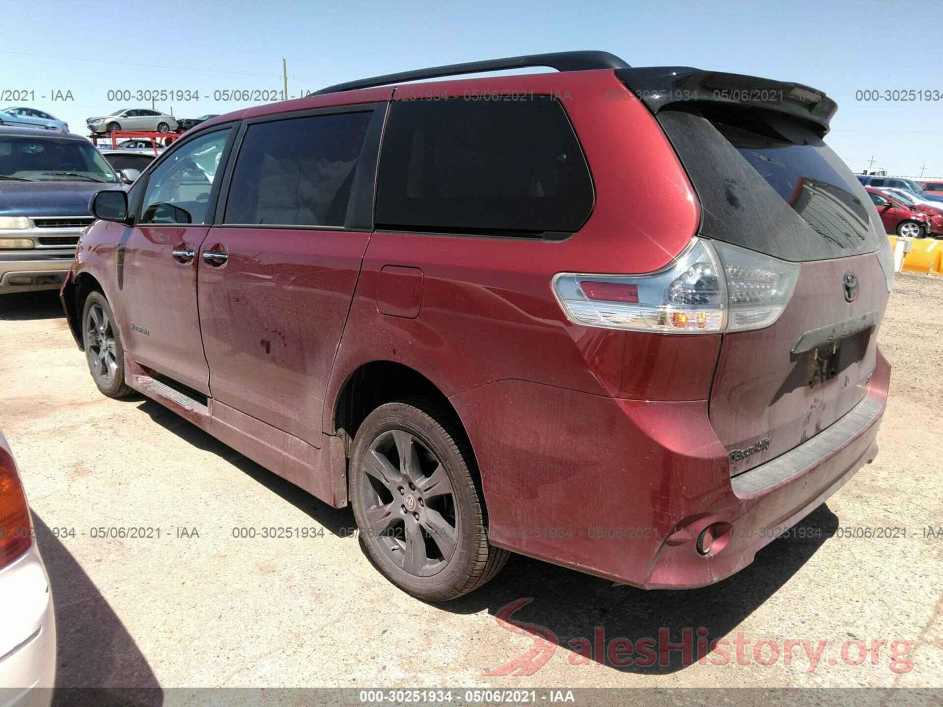 5TDXZ3DC3LS081572 2020 TOYOTA SIENNA