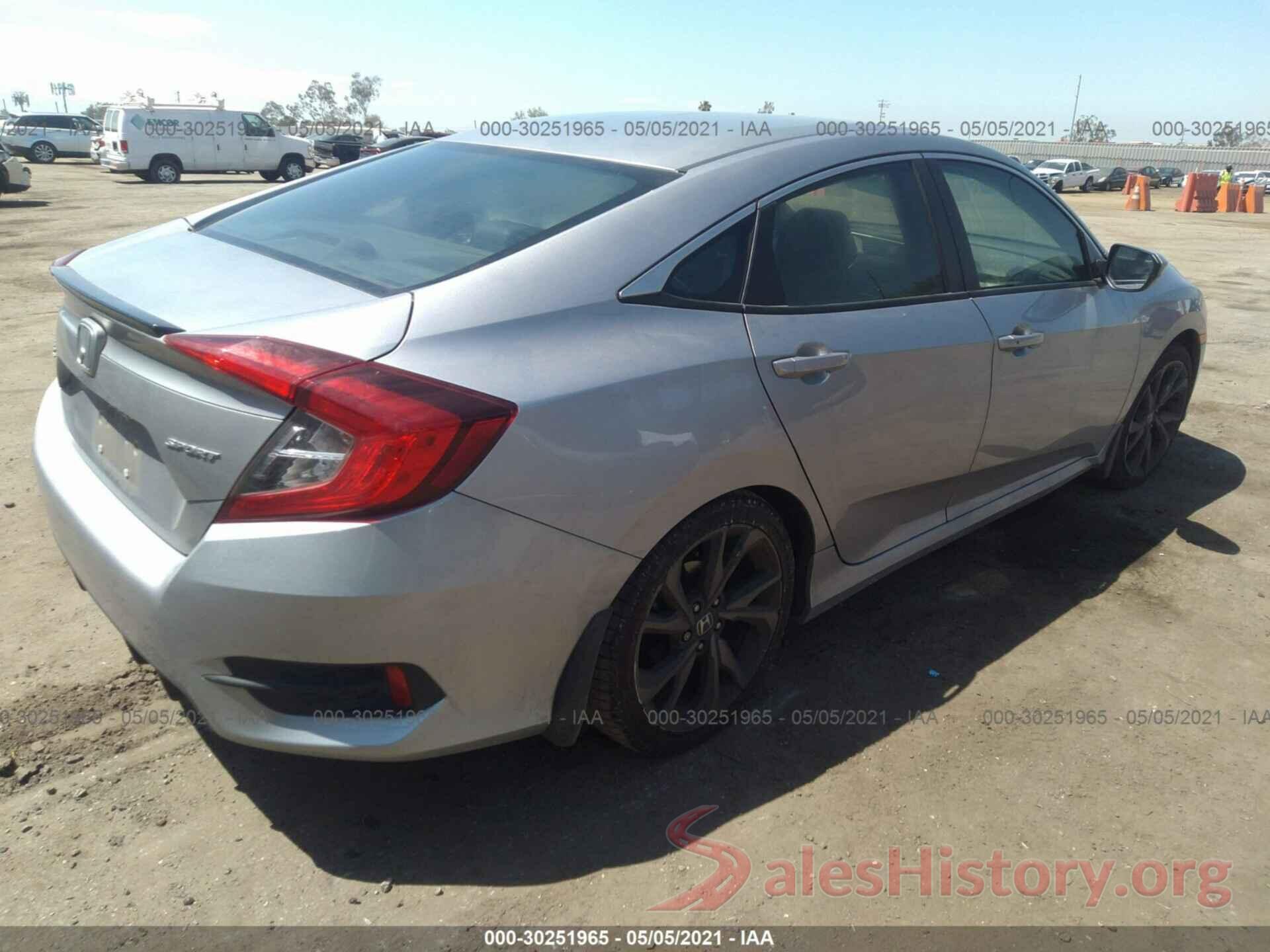 19XFC2F87KE204282 2019 HONDA CIVIC SEDAN