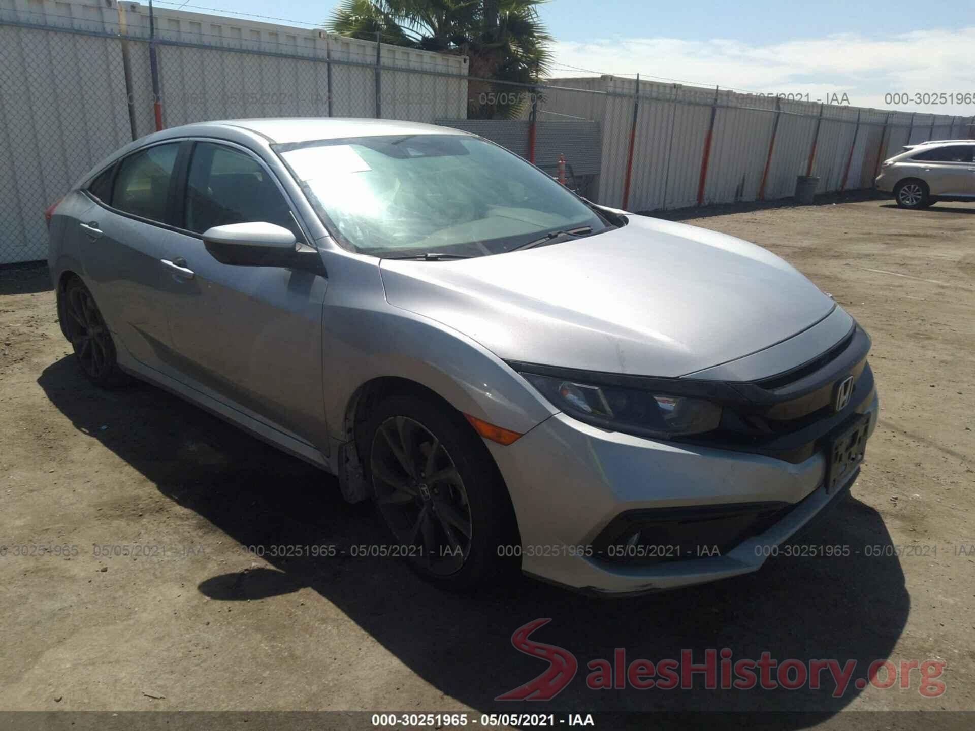 19XFC2F87KE204282 2019 HONDA CIVIC SEDAN