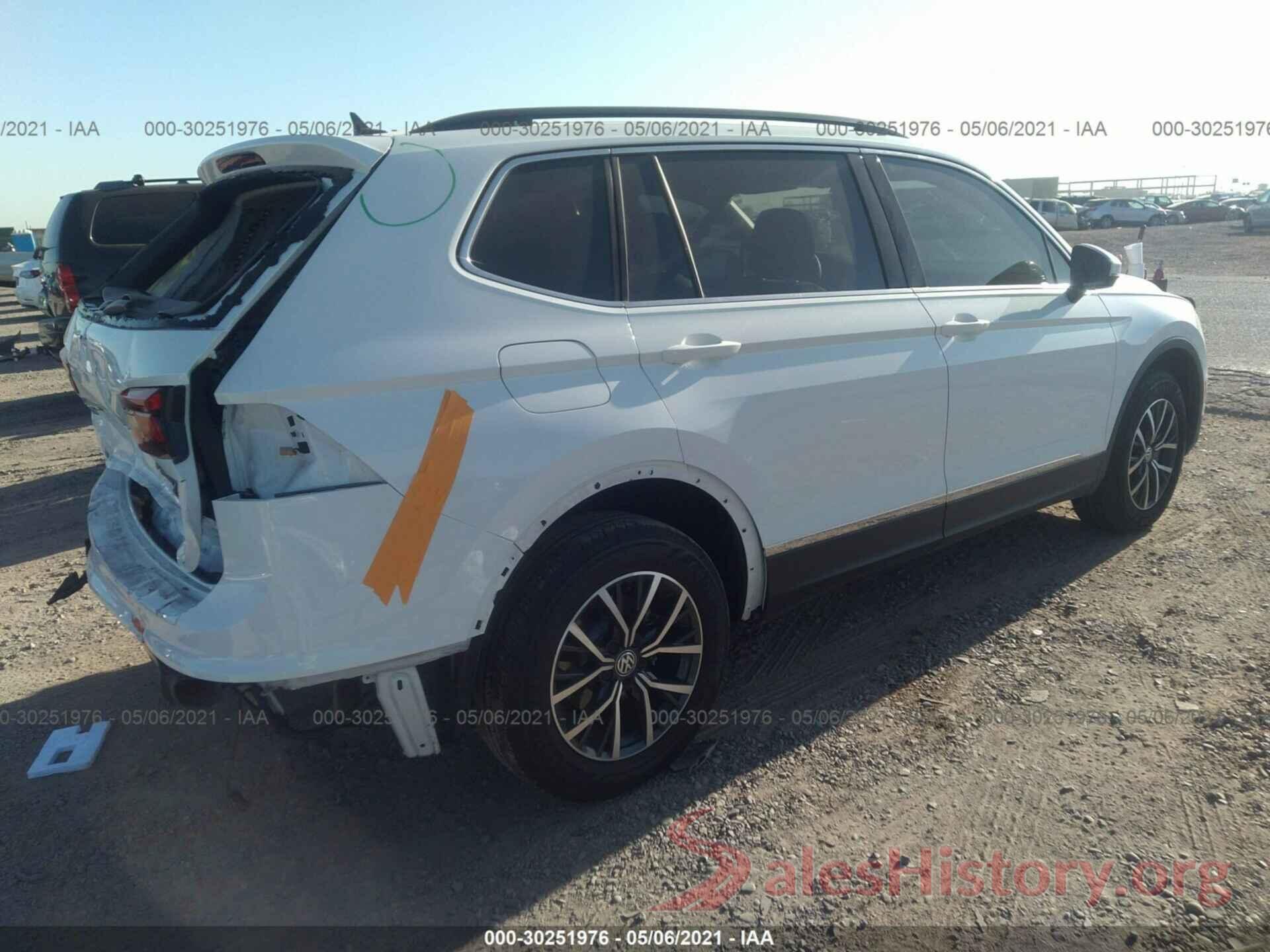 3VV2B7AX1LM116401 2020 VOLKSWAGEN TIGUAN