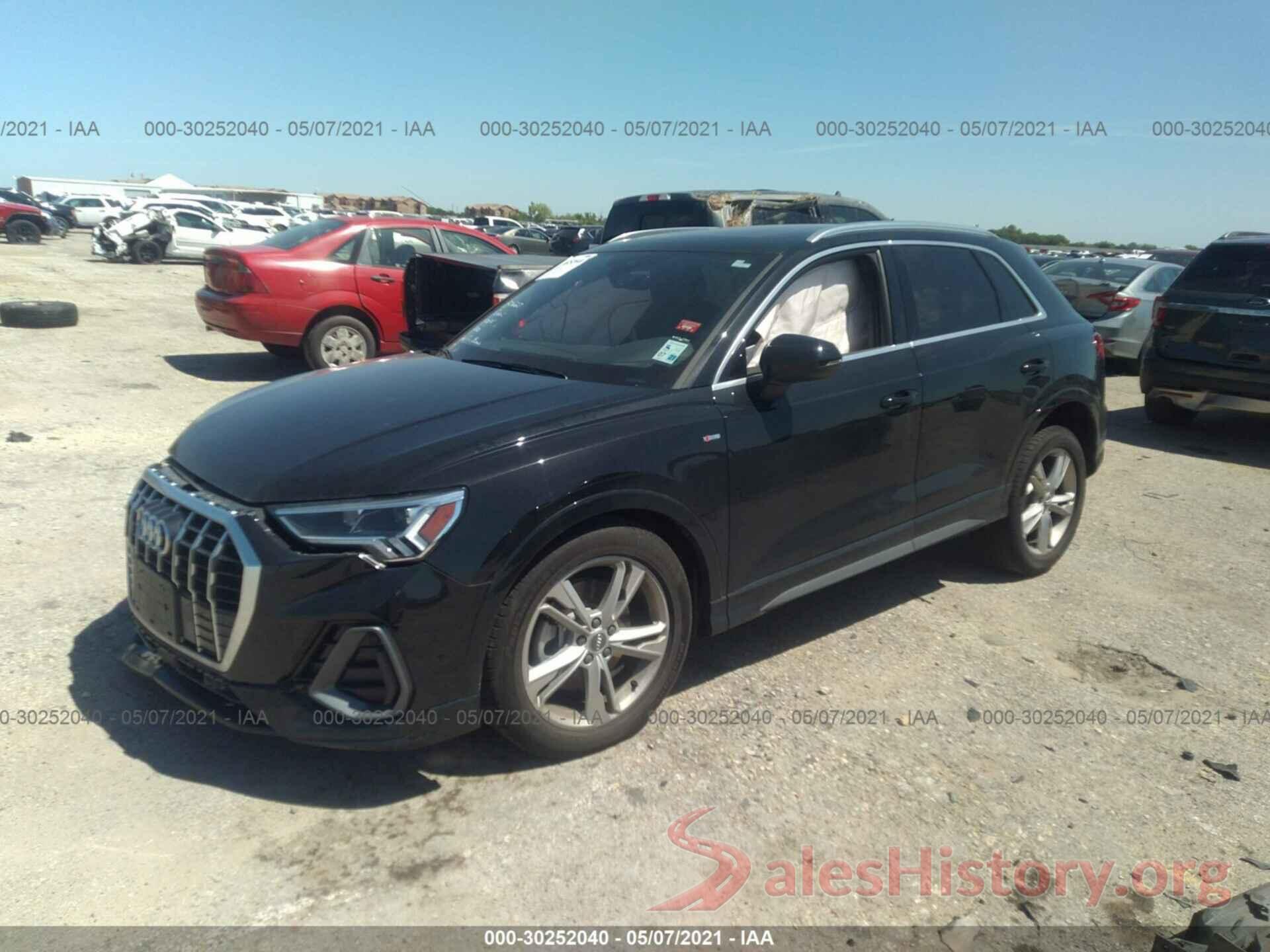 WA1EECF38L1053063 2020 AUDI Q3