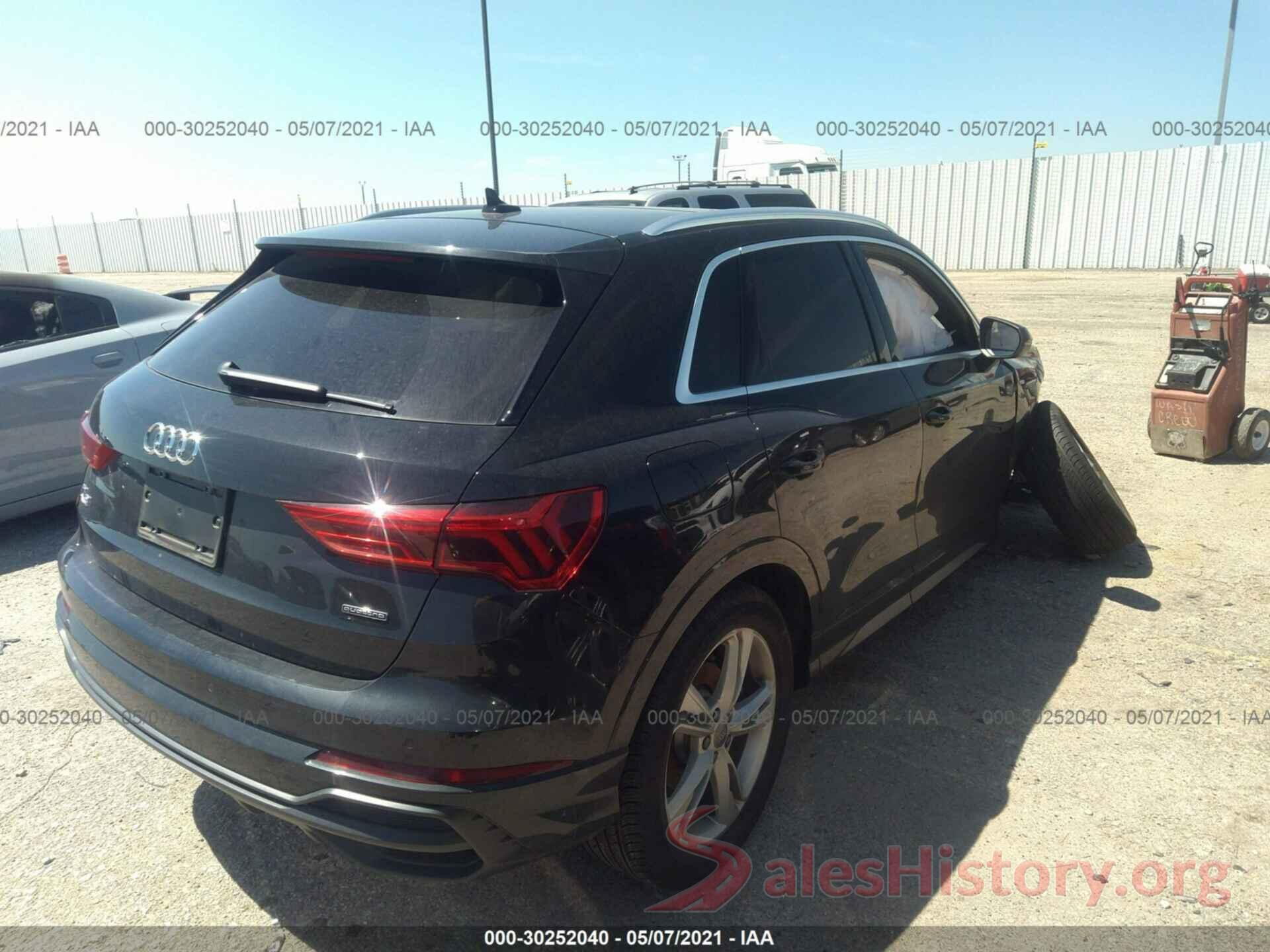 WA1EECF38L1053063 2020 AUDI Q3