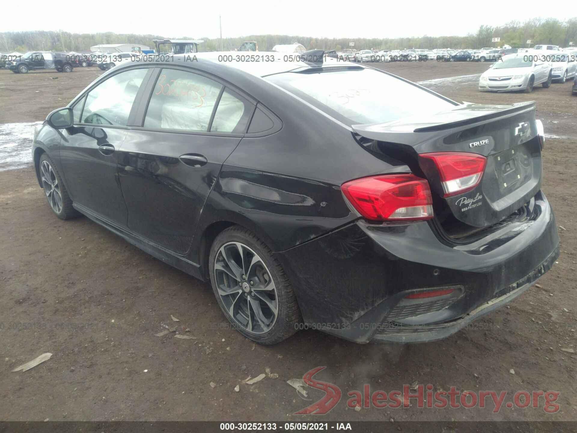 1G1BF5SM7K7105030 2019 CHEVROLET CRUZE