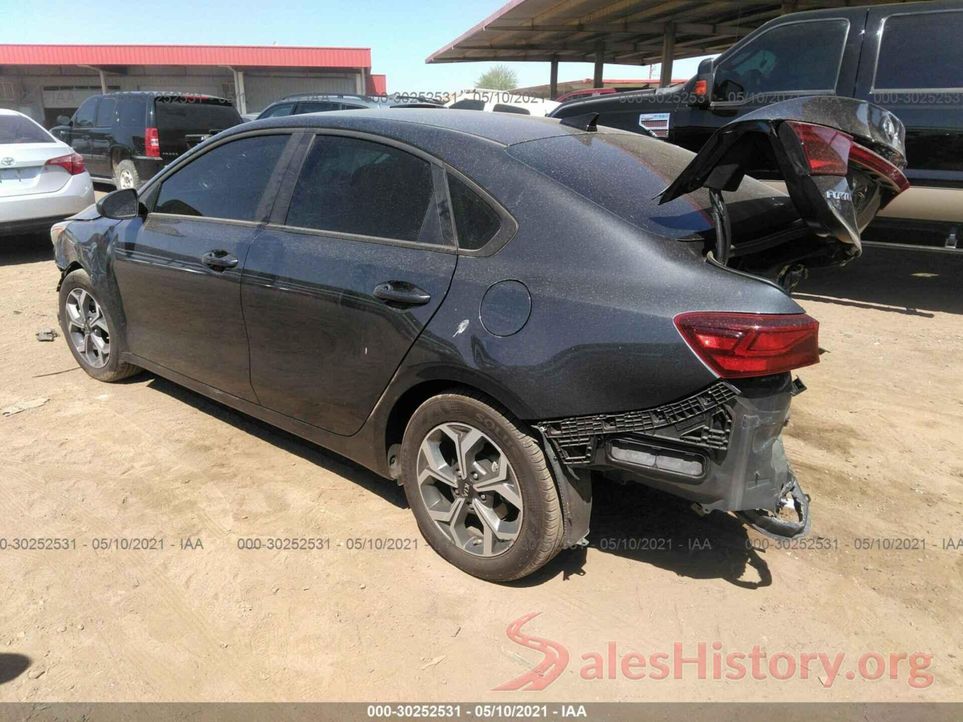 3KPF24AD7LE248111 2020 KIA FORTE