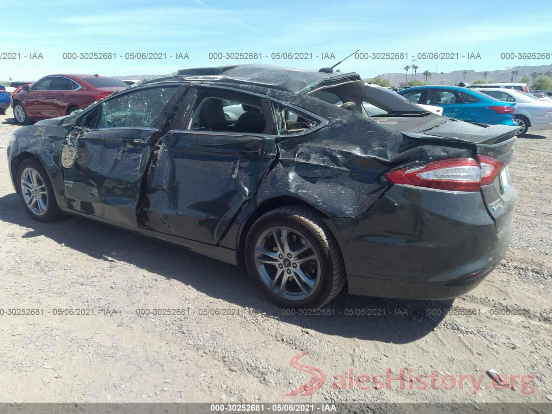 3FA6P0SU9GR195912 2016 FORD FUSION ENERGI