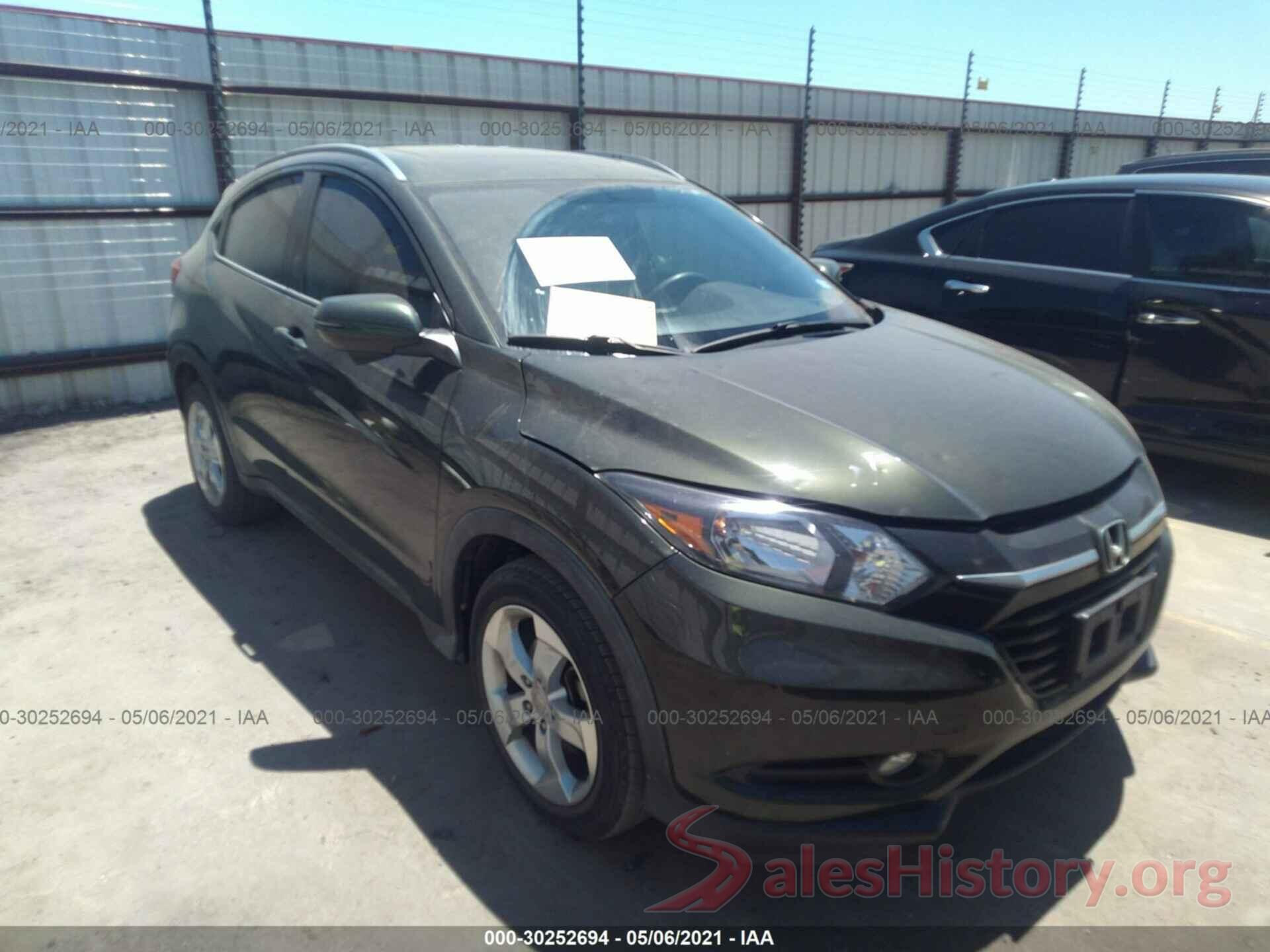 3CZRU5H7XGM725374 2016 HONDA HR-V