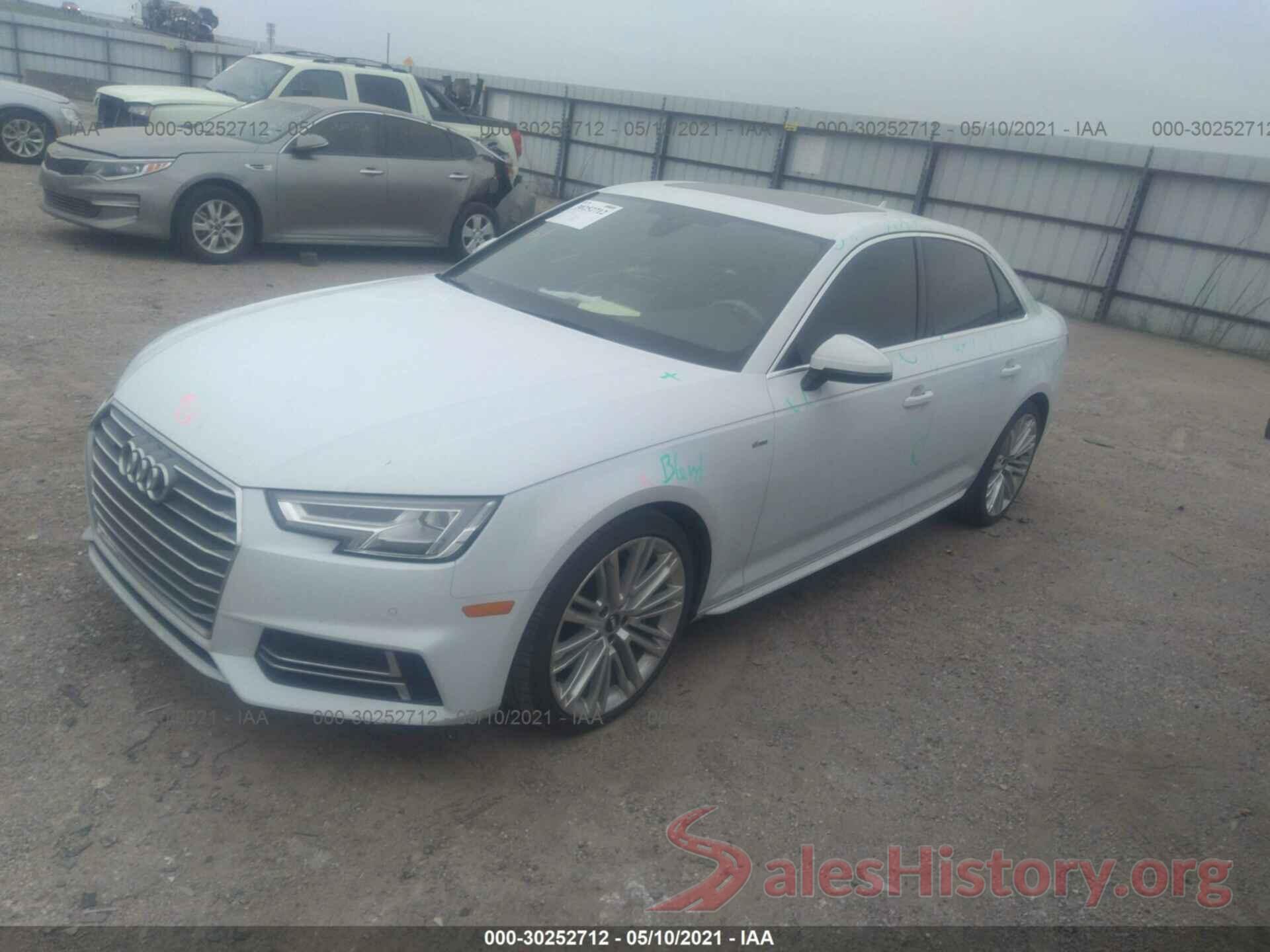 WAUENAF42HN011813 2017 AUDI A4