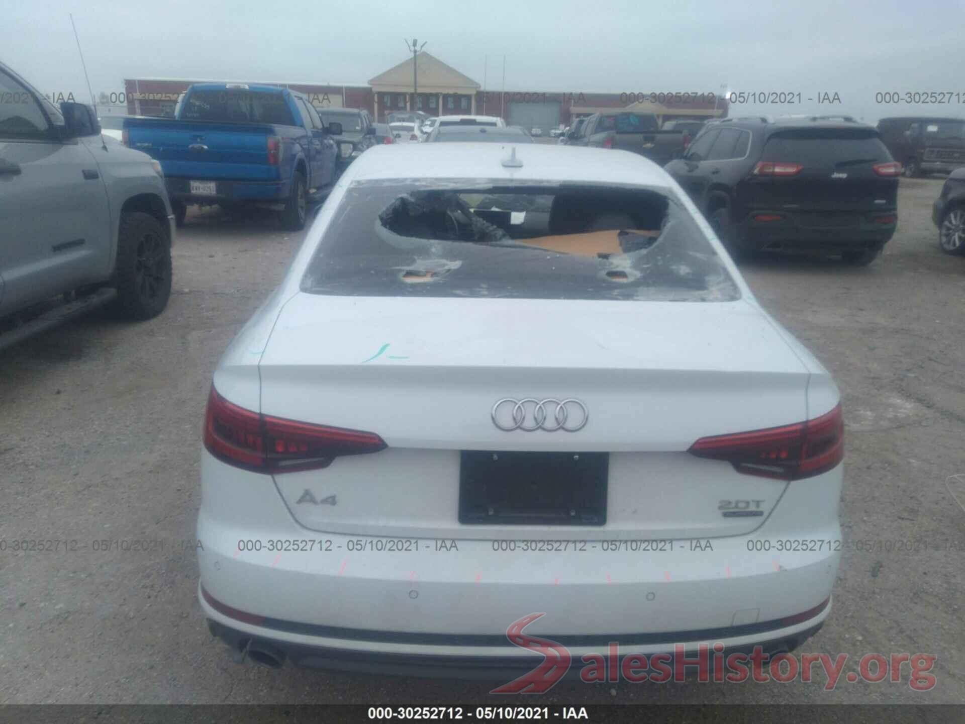 WAUENAF42HN011813 2017 AUDI A4