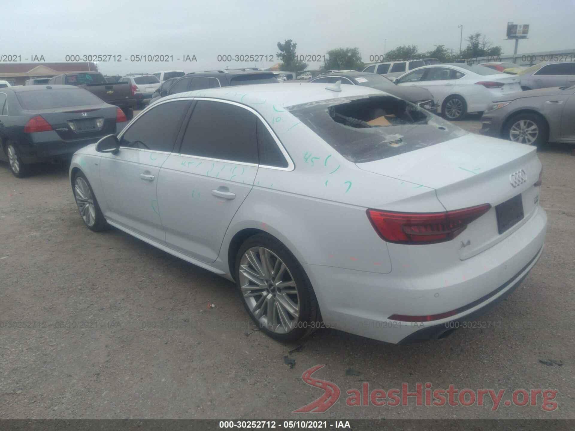 WAUENAF42HN011813 2017 AUDI A4