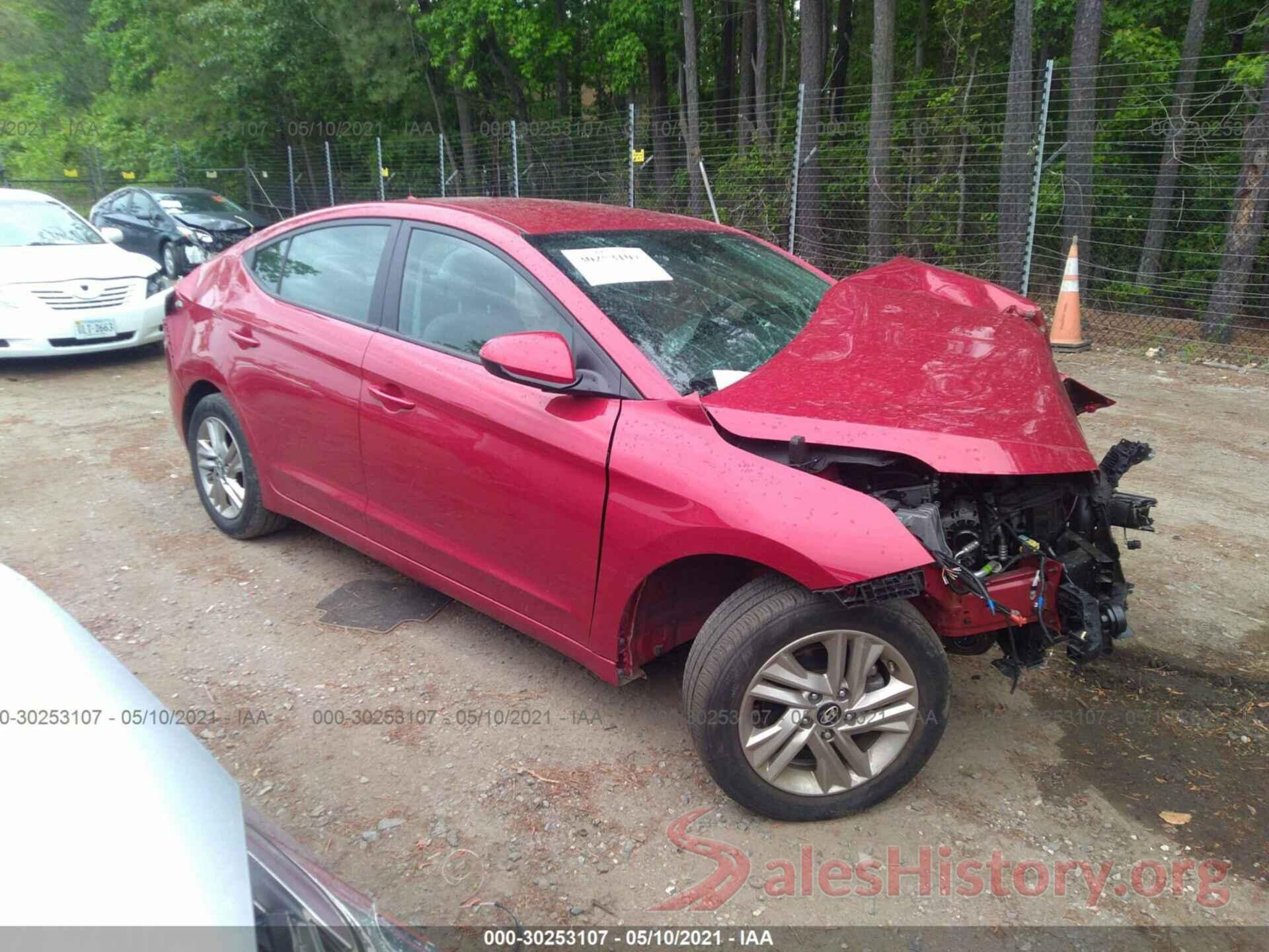 5NPD84LF8KH410360 2019 HYUNDAI ELANTRA