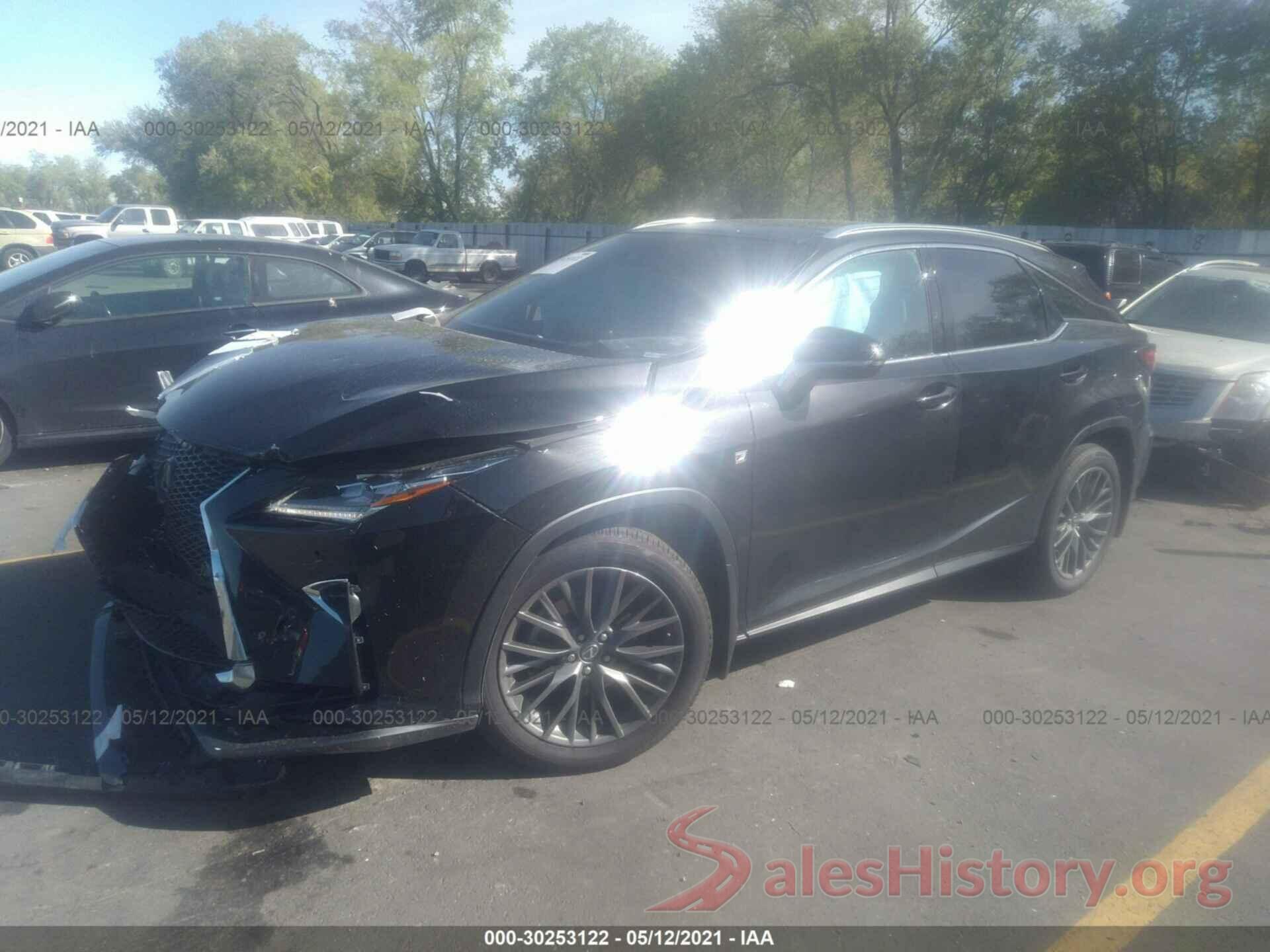 2T2BZMCA4KC181506 2019 LEXUS RX