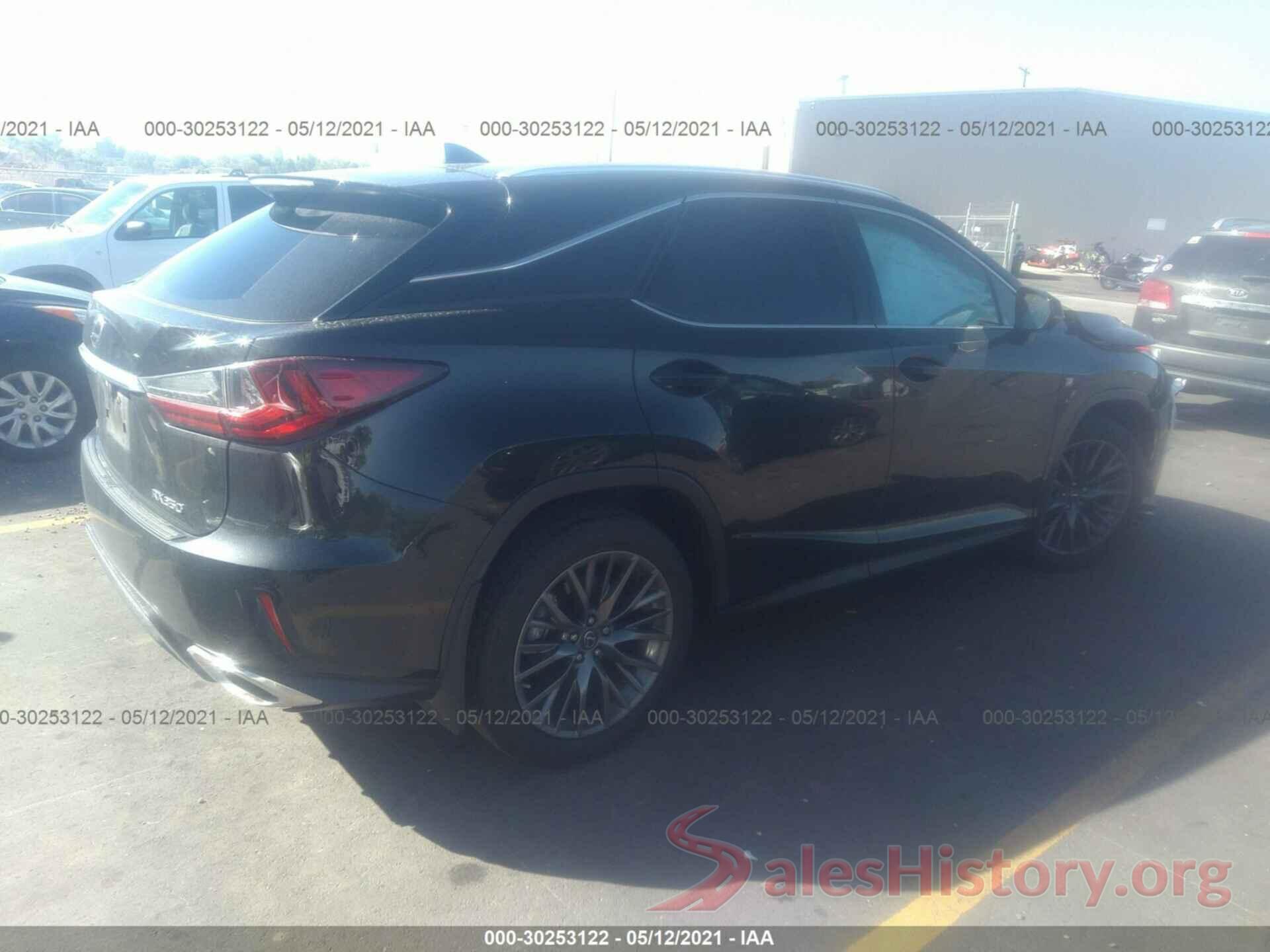 2T2BZMCA4KC181506 2019 LEXUS RX