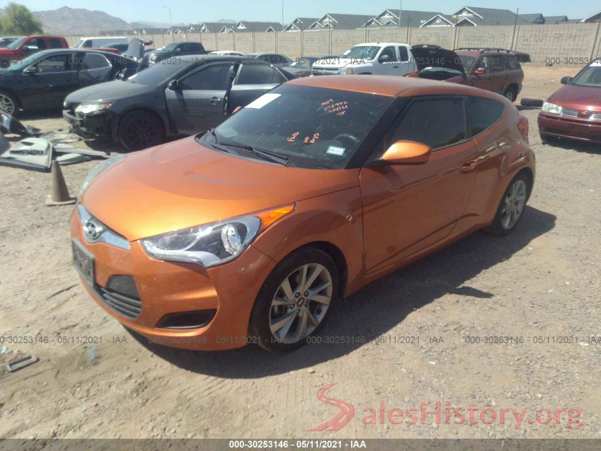 KMHTC6AD1GU292992 2016 HYUNDAI VELOSTER