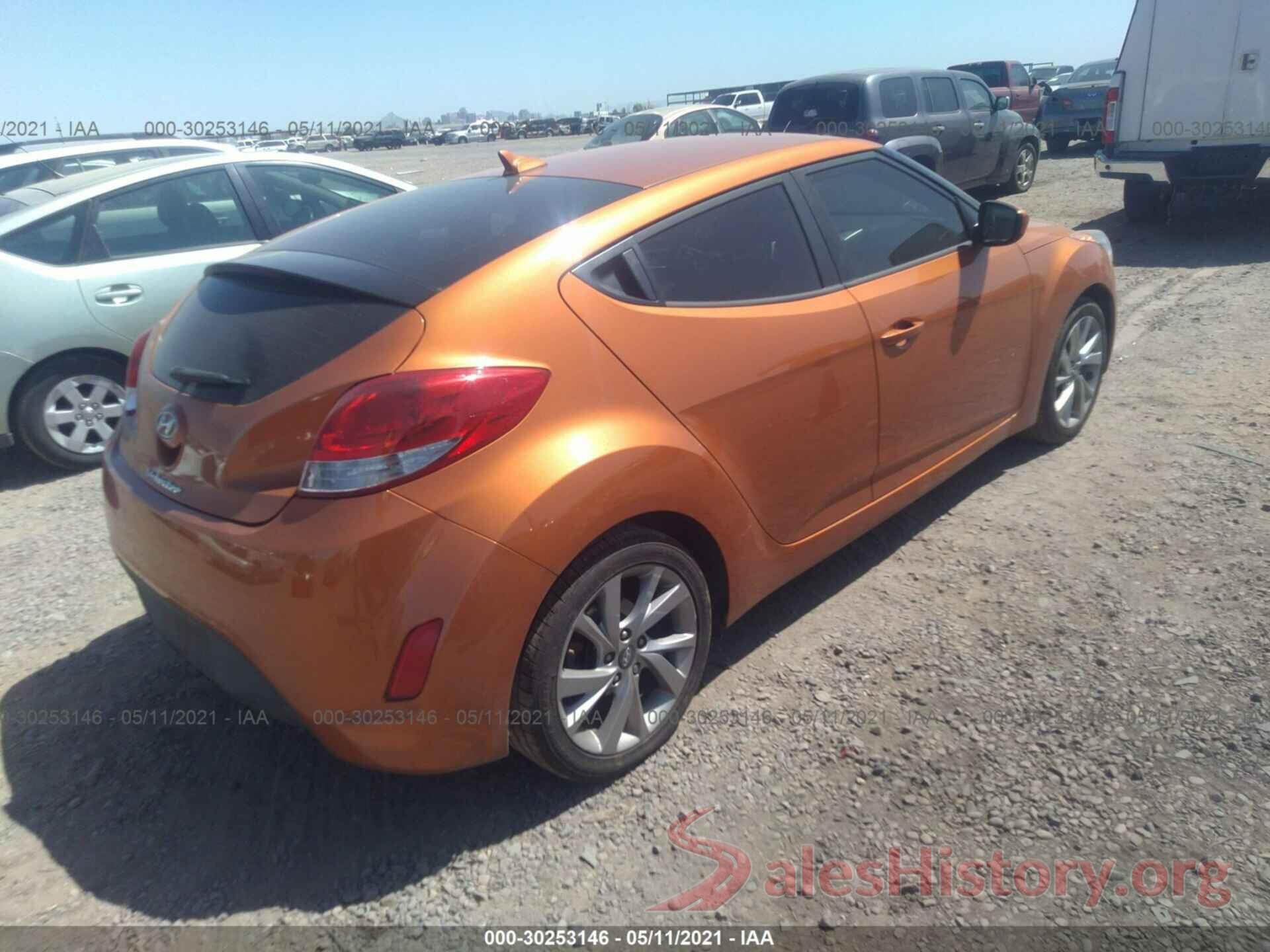 KMHTC6AD1GU292992 2016 HYUNDAI VELOSTER