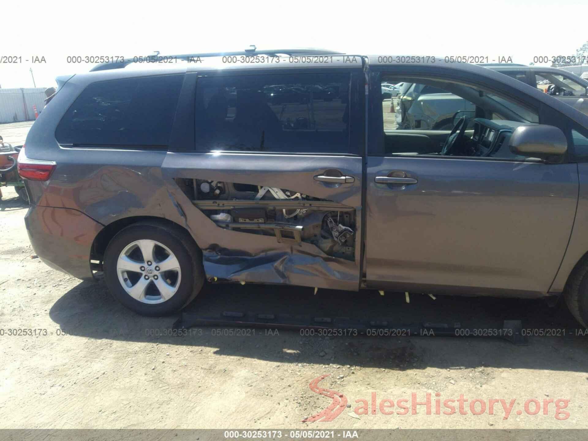 5TDKK3DC5GS695947 2016 TOYOTA SIENNA