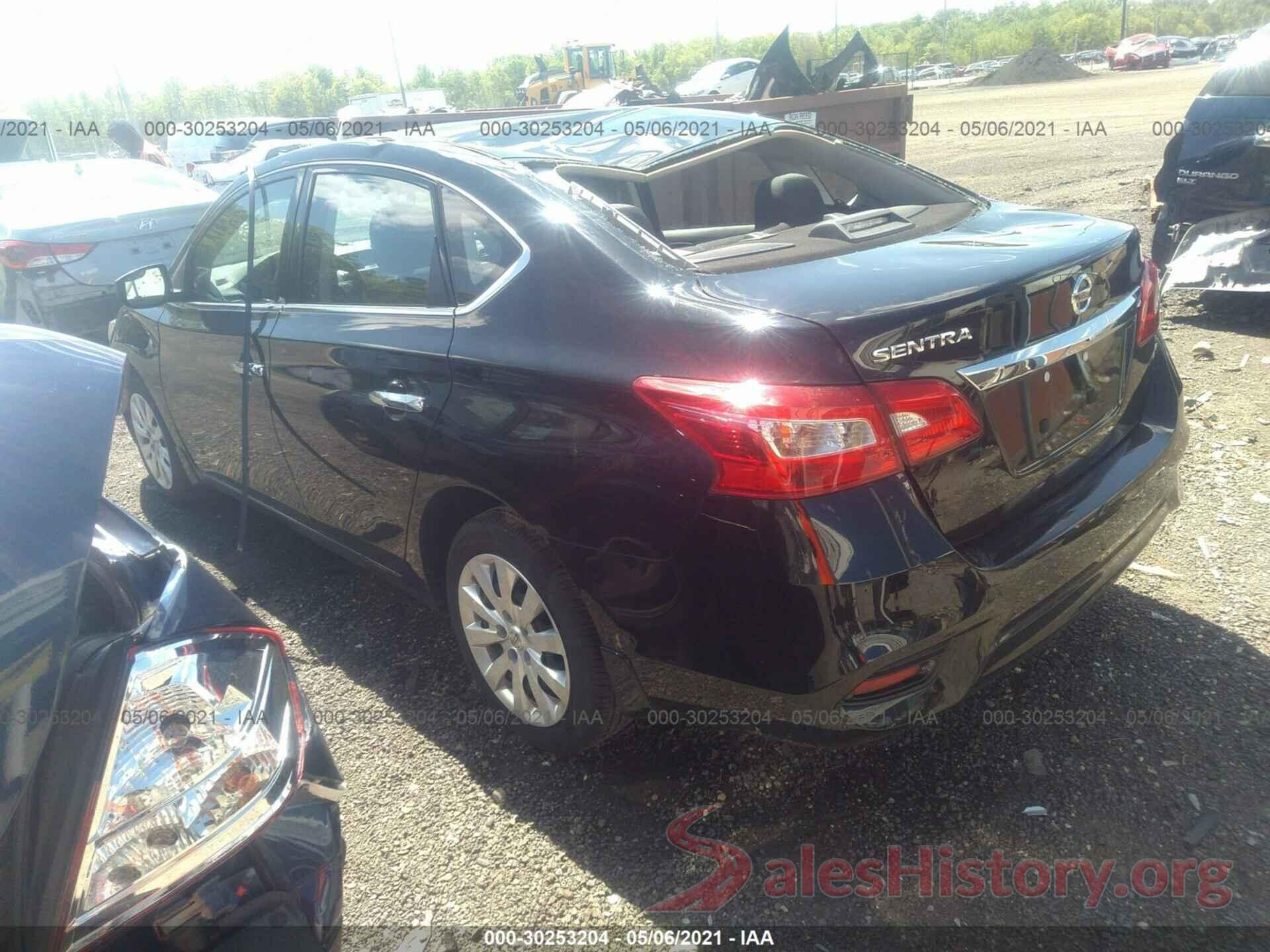 3N1AB7AP3KY433309 2019 NISSAN SENTRA