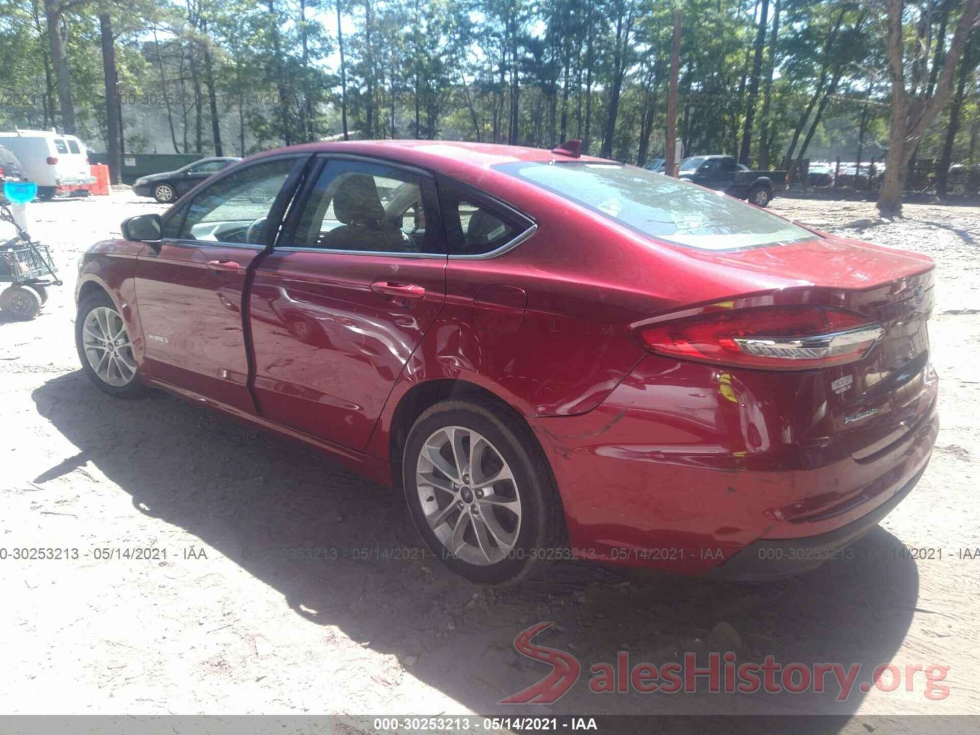 3FA6P0LU3KR205485 2019 FORD FUSION HYBRID