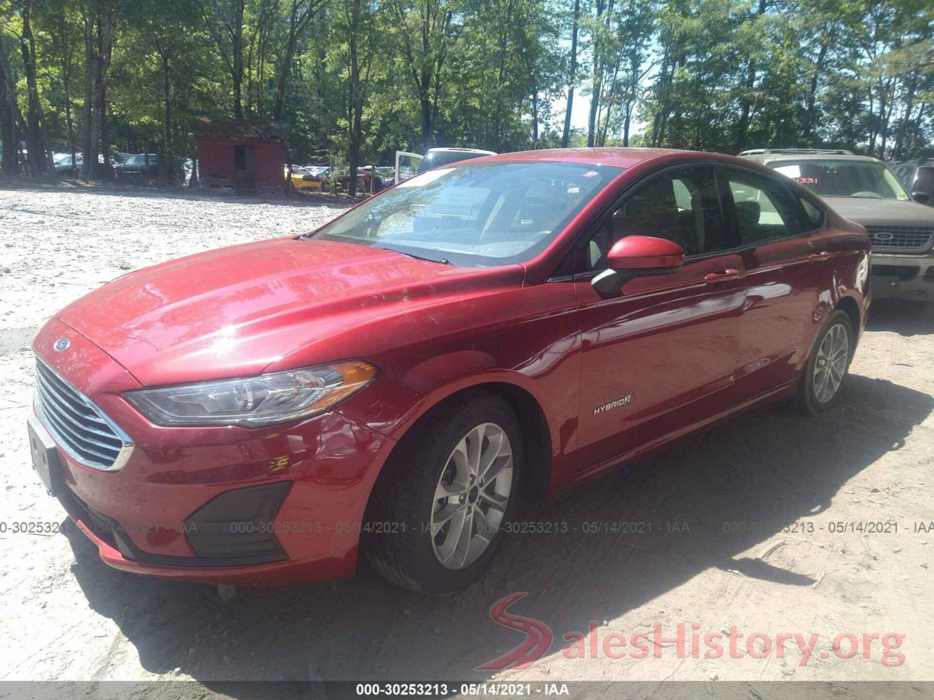 3FA6P0LU3KR205485 2019 FORD FUSION HYBRID