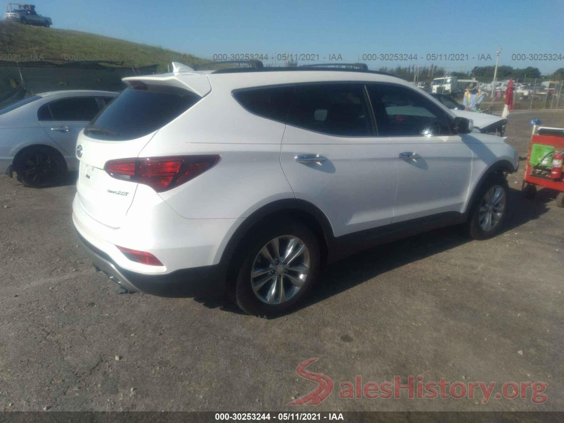 5XYZU4LAXJG513243 2018 HYUNDAI SANTA FE SPORT