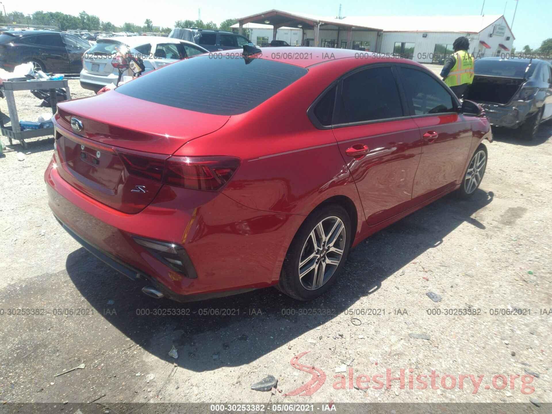 3KPF34AD6KE015008 2019 KIA FORTE