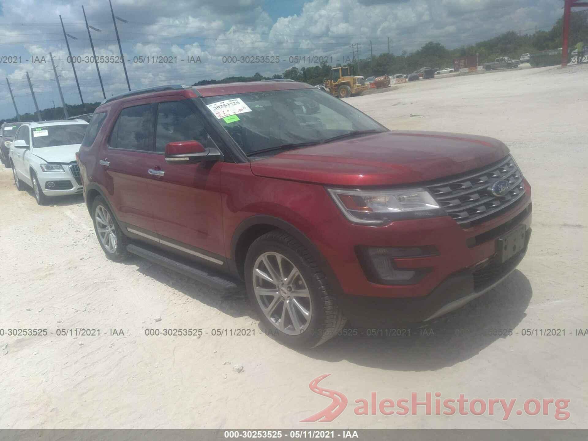 1FM5K7F86HGE33830 2017 FORD EXPLORER