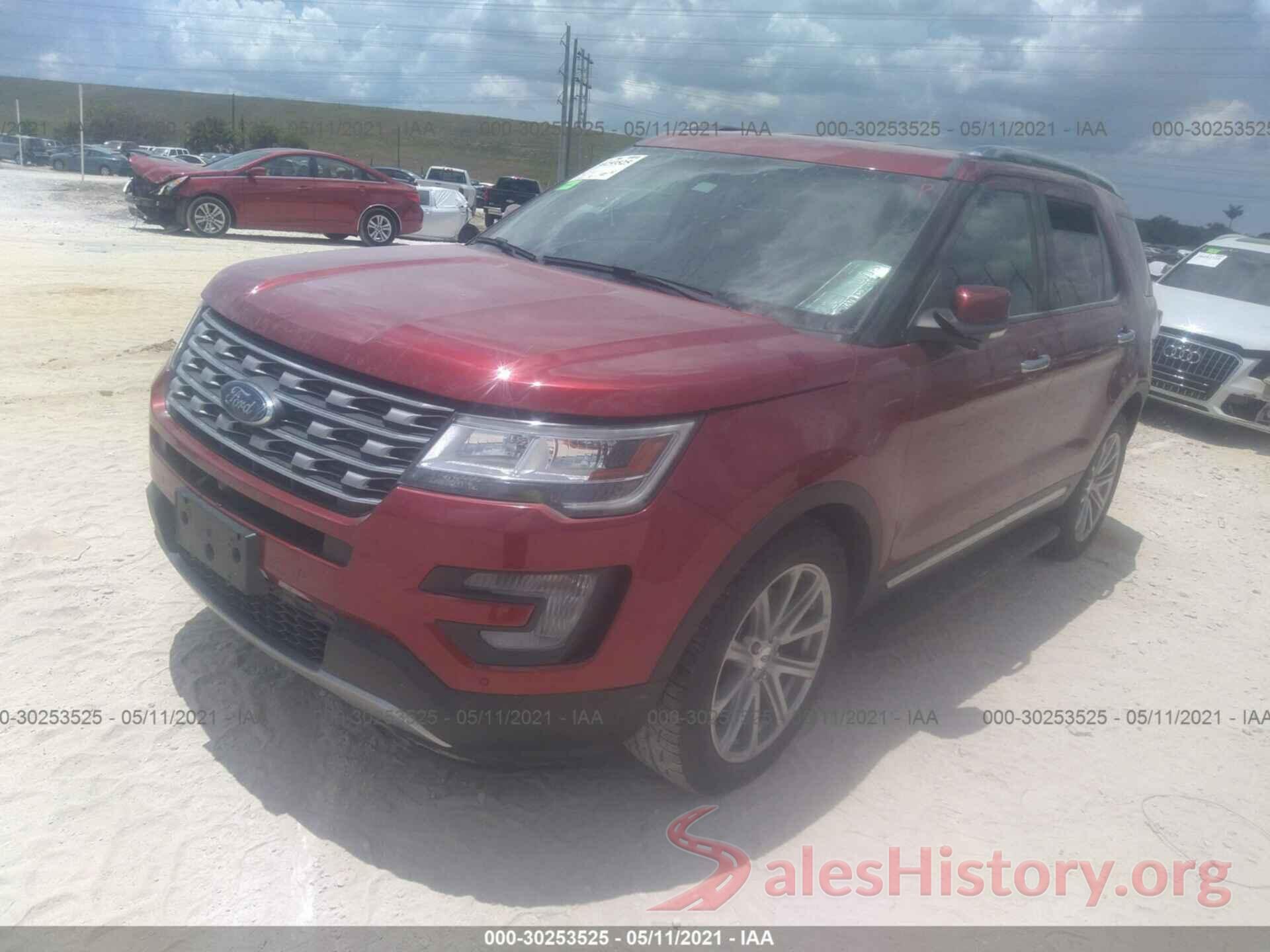 1FM5K7F86HGE33830 2017 FORD EXPLORER