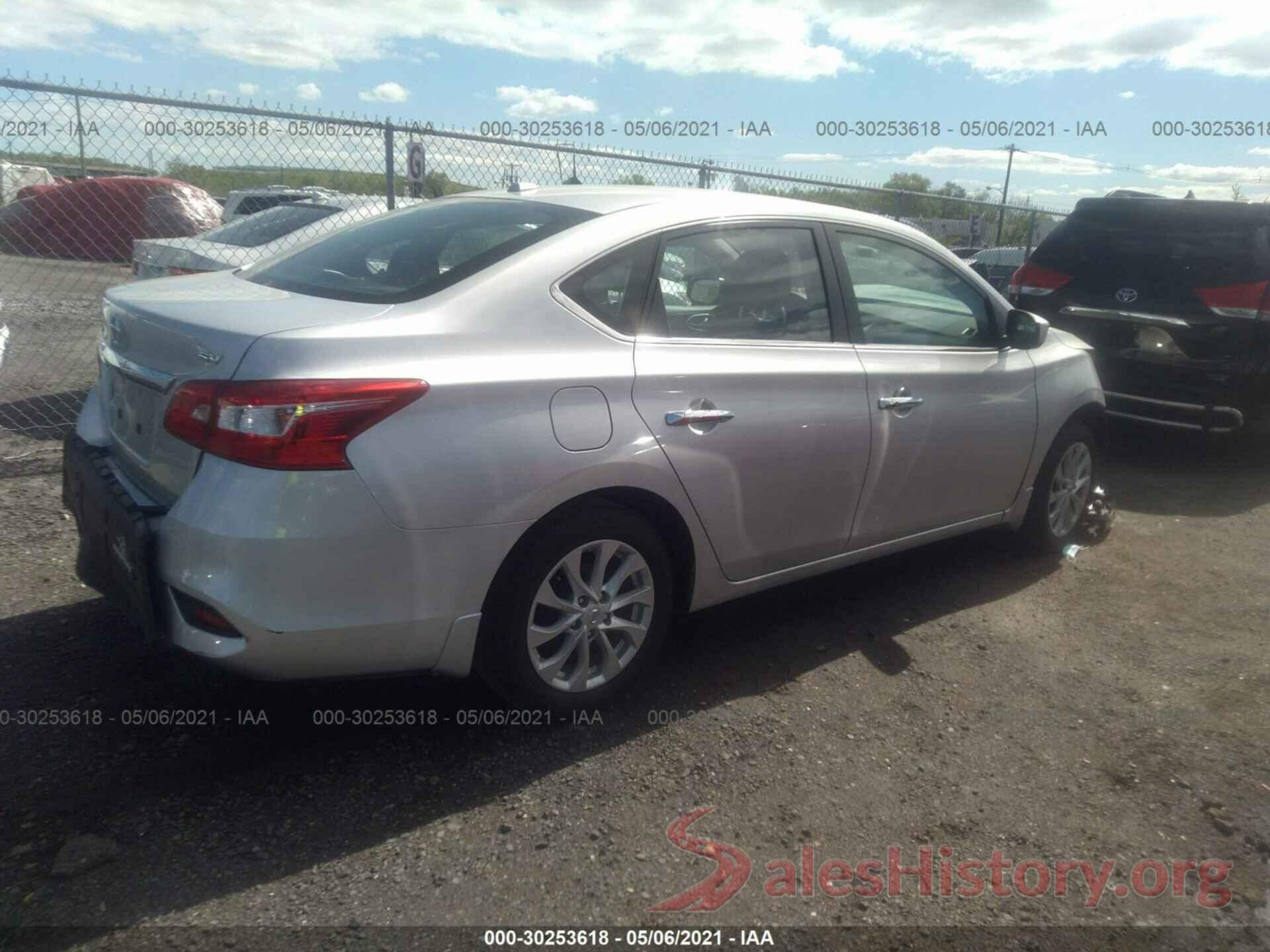 3N1AB7APXKY240977 2019 NISSAN SENTRA