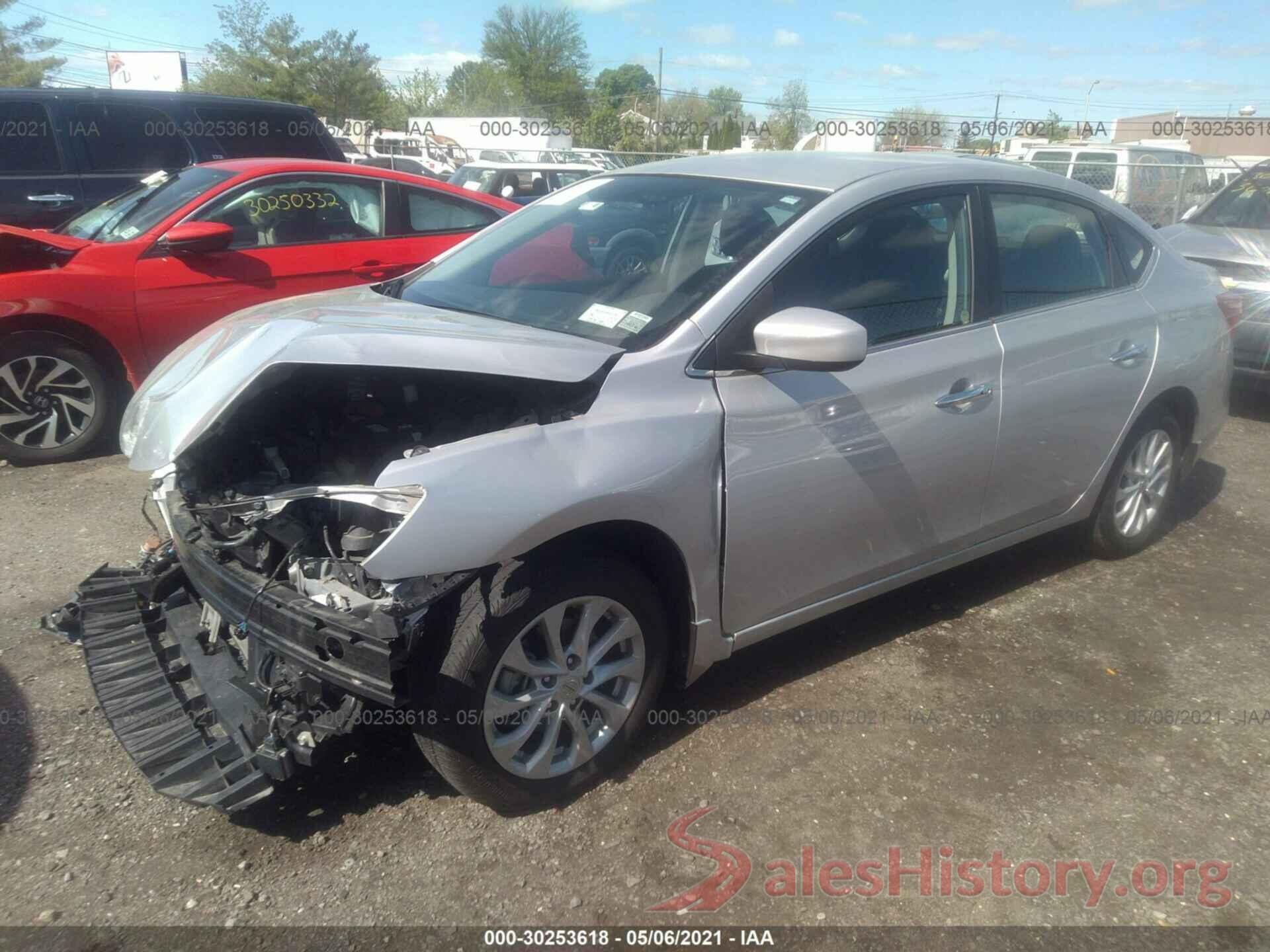 3N1AB7APXKY240977 2019 NISSAN SENTRA