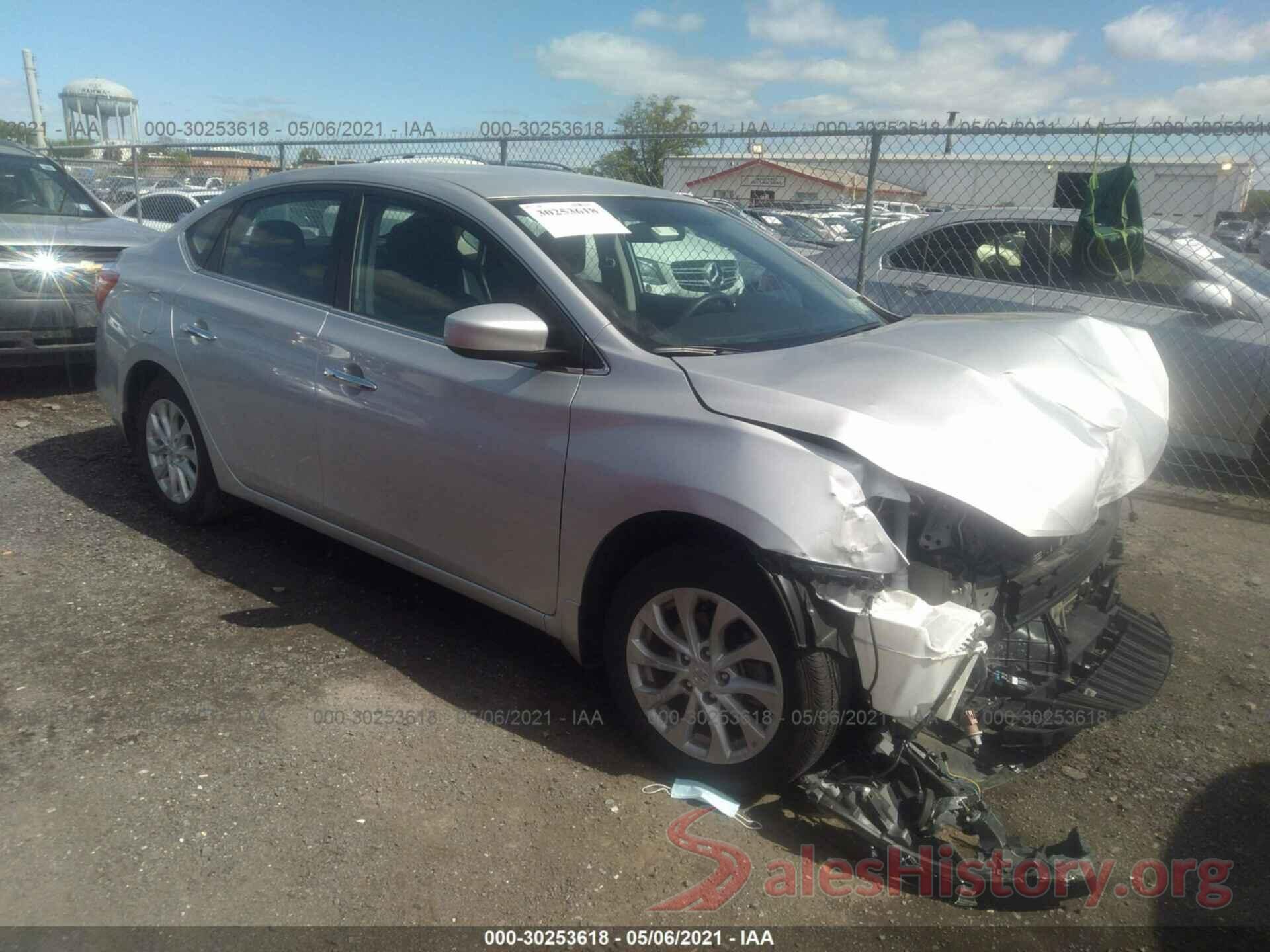 3N1AB7APXKY240977 2019 NISSAN SENTRA