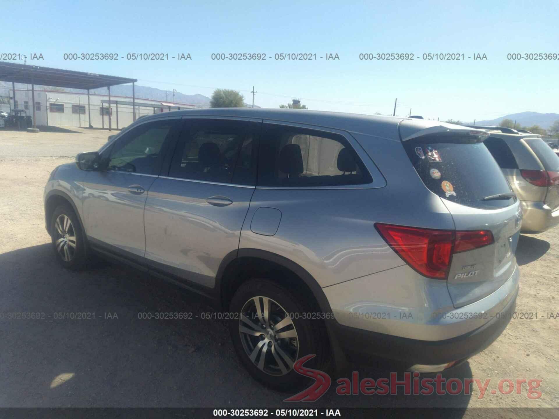 5FNYF6H33HB025233 2017 HONDA PILOT