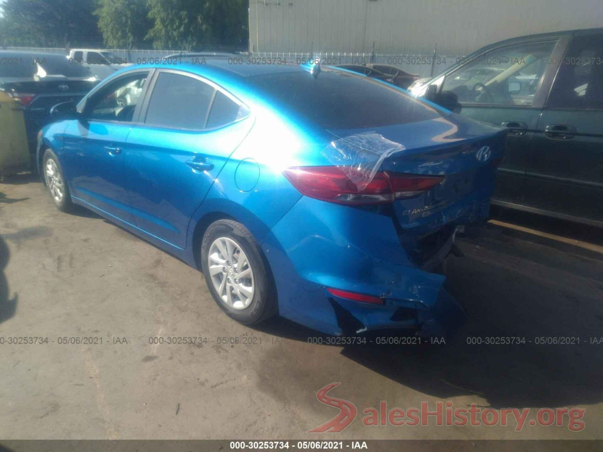 5NPD74LF3HH189259 2017 HYUNDAI ELANTRA