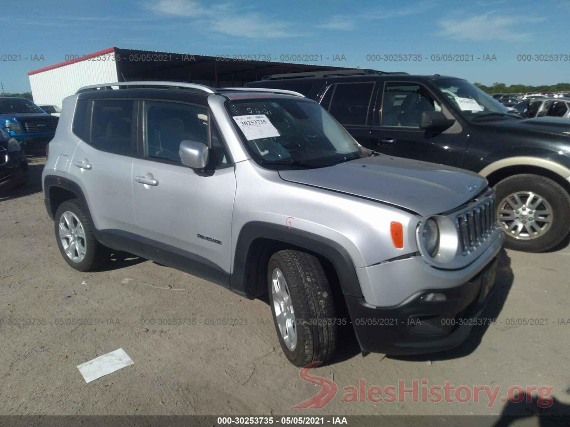 ZACCJBDT7GPC50415 2016 JEEP RENEGADE