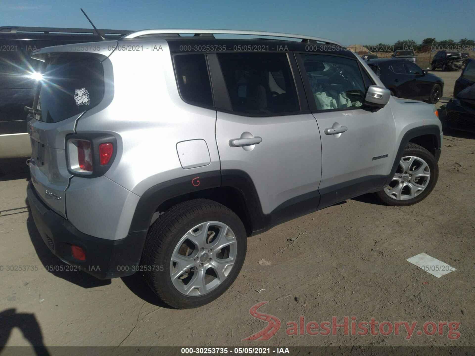 ZACCJBDT7GPC50415 2016 JEEP RENEGADE