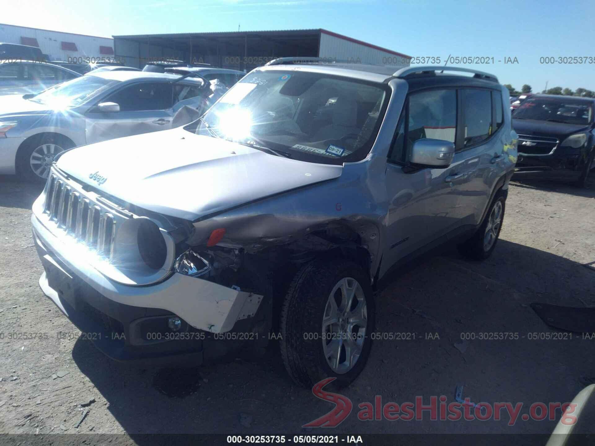 ZACCJBDT7GPC50415 2016 JEEP RENEGADE