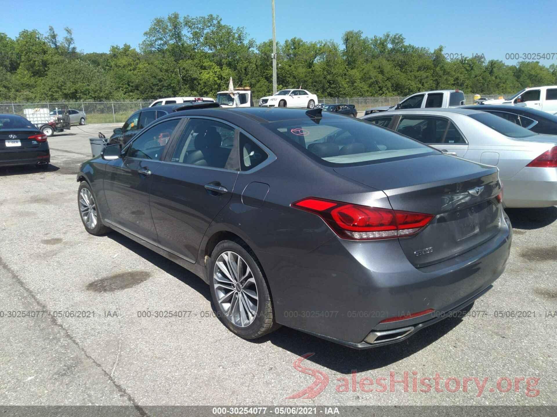 KMHGN4JE2GU138509 2016 HYUNDAI GENESIS